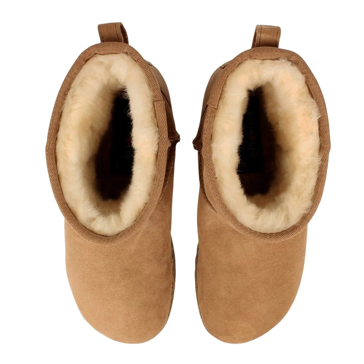 Aino Shearling Boot | Suede/Sheepskin | Chestnut - Image 3