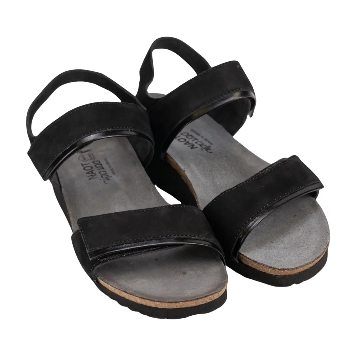 Aisha | Velvet Nubuck/Madras | Black - Image 3