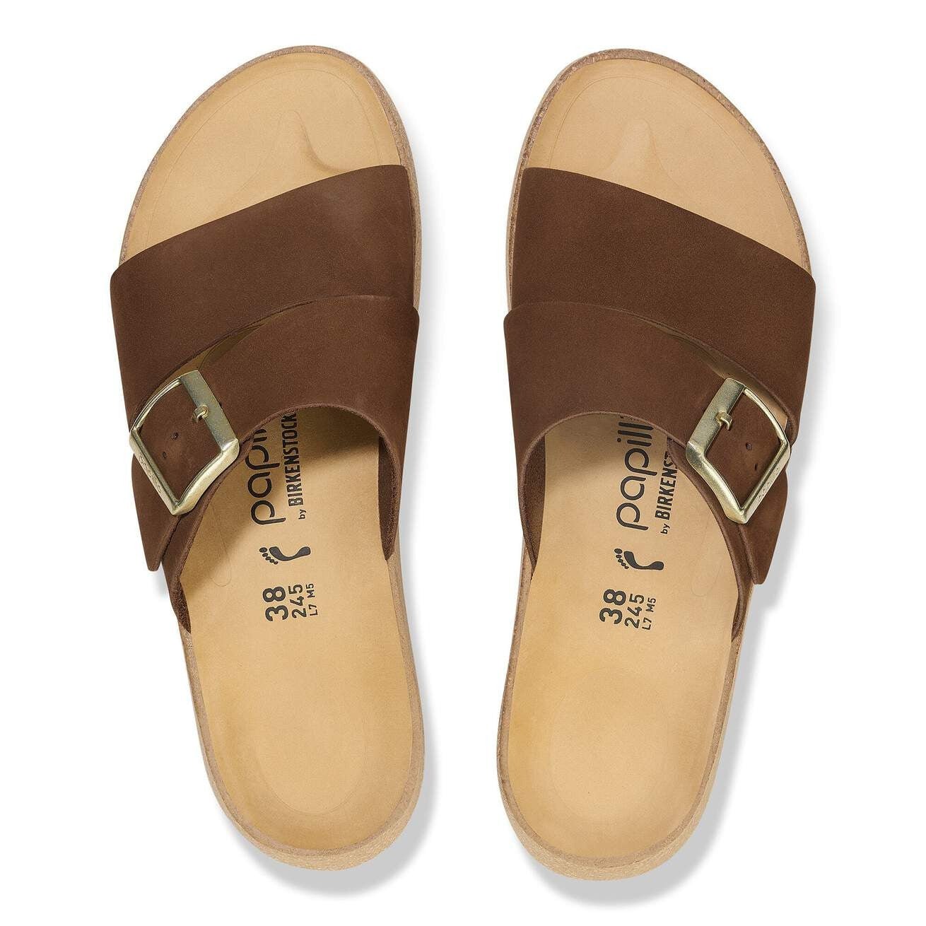 Almina | Nubuck | Dark Tea - Image 4