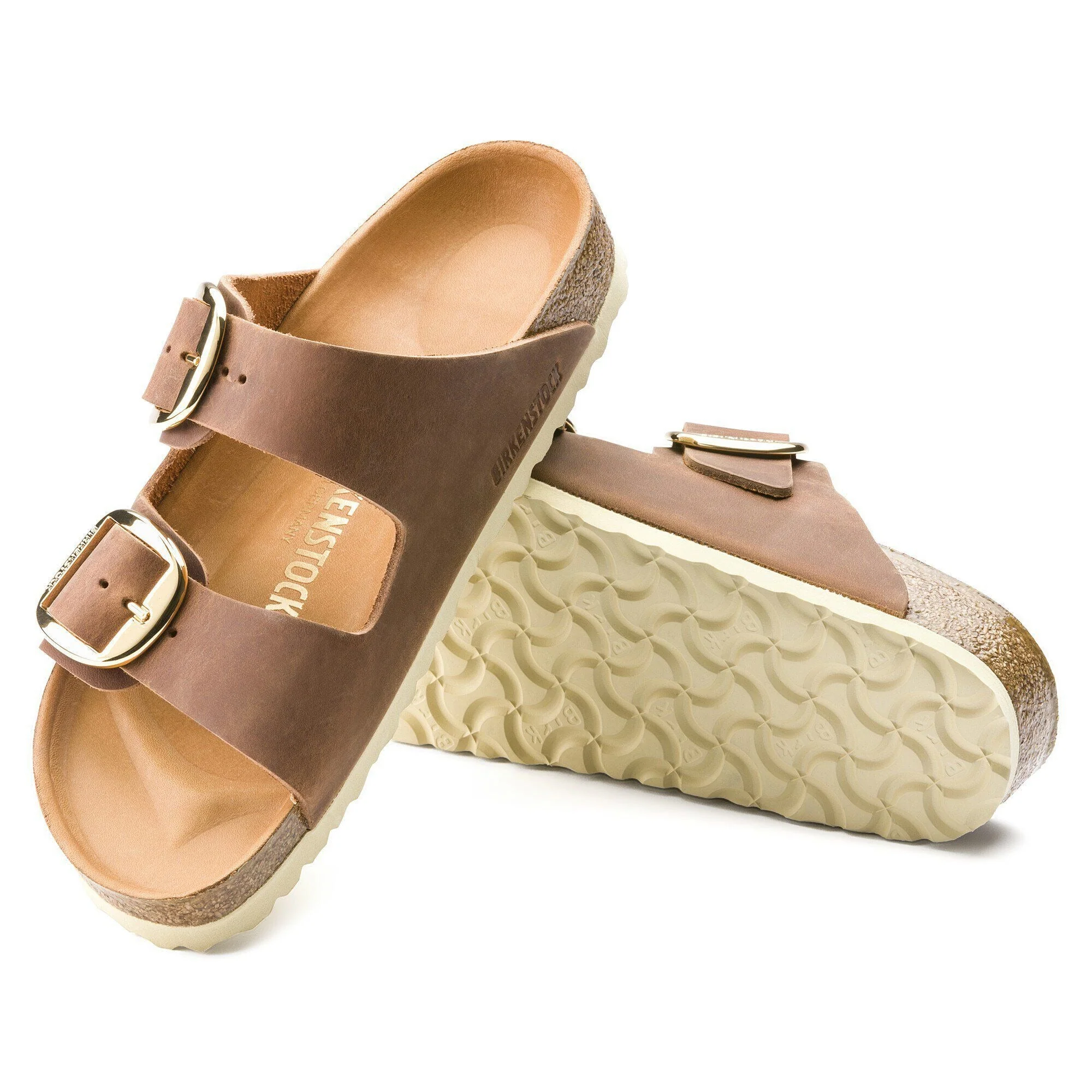 Arizona Big Buckle | Oiled Leather | Cognac - Image 6