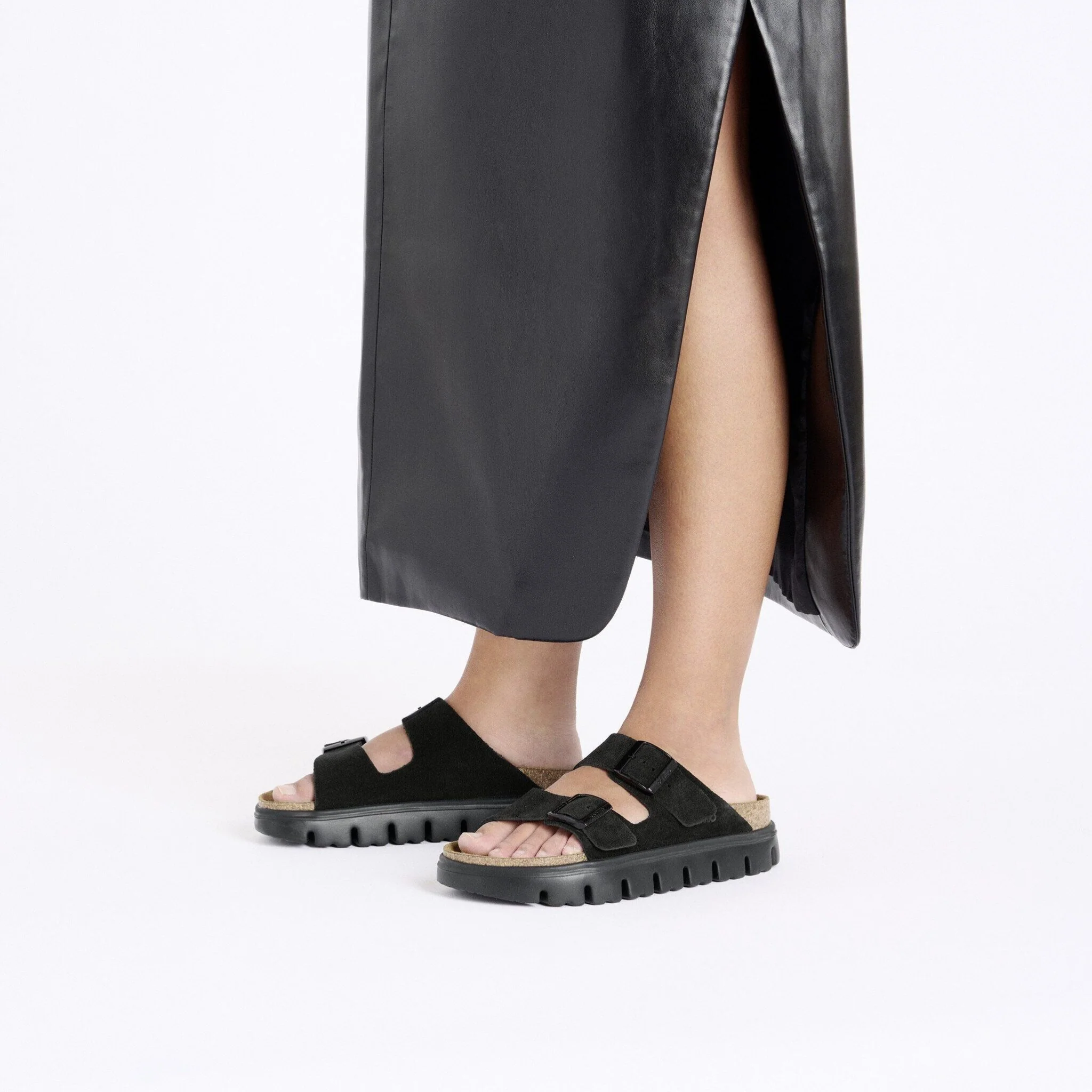 Arizona Chunky | Suede | Black/Black - Image 3