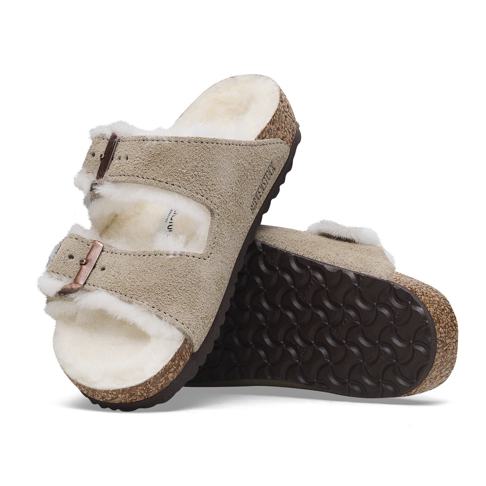 Arizona Shearling | Kids | Suede | Taupe - Image 5
