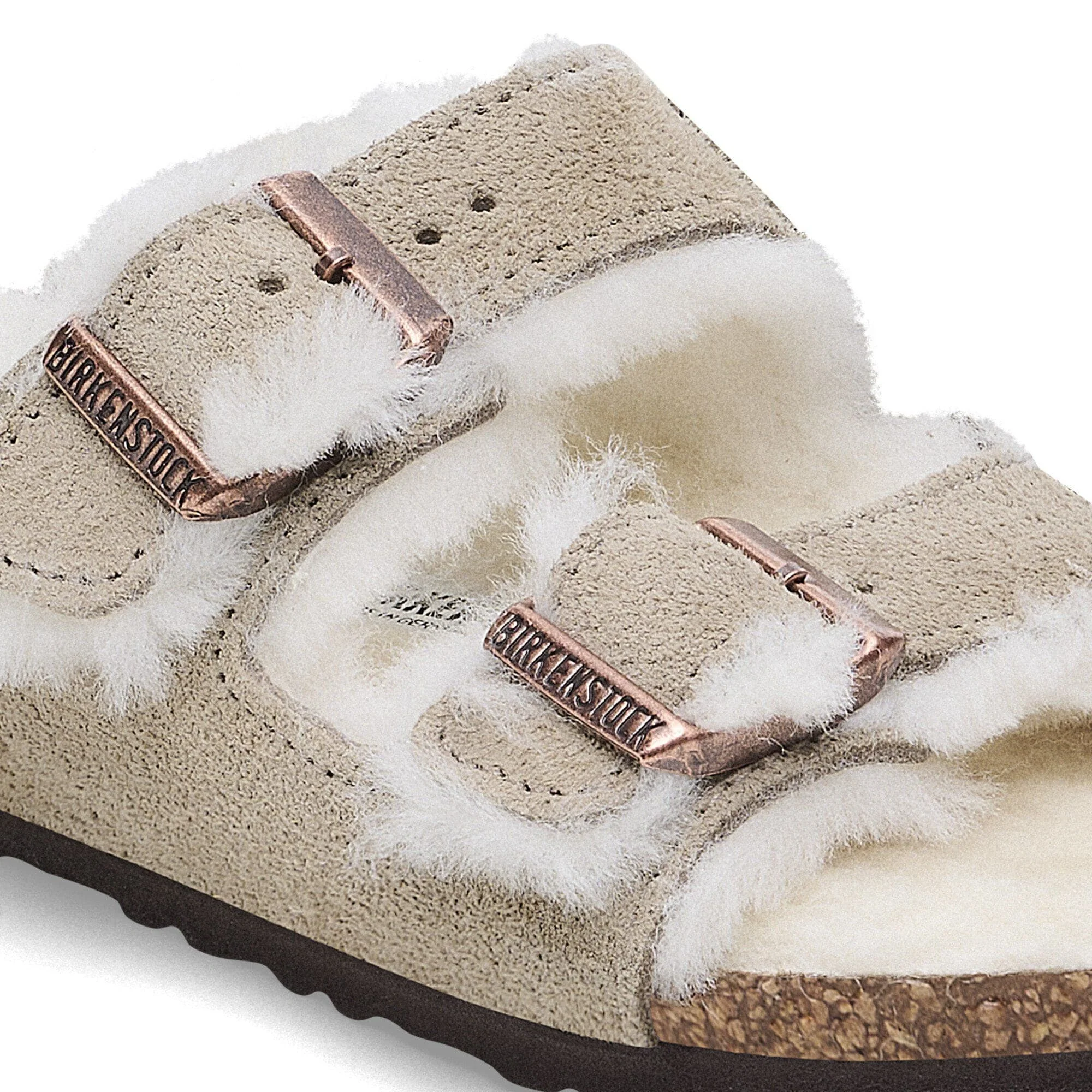 Arizona Shearling | Kids | Suede | Taupe - Image 6