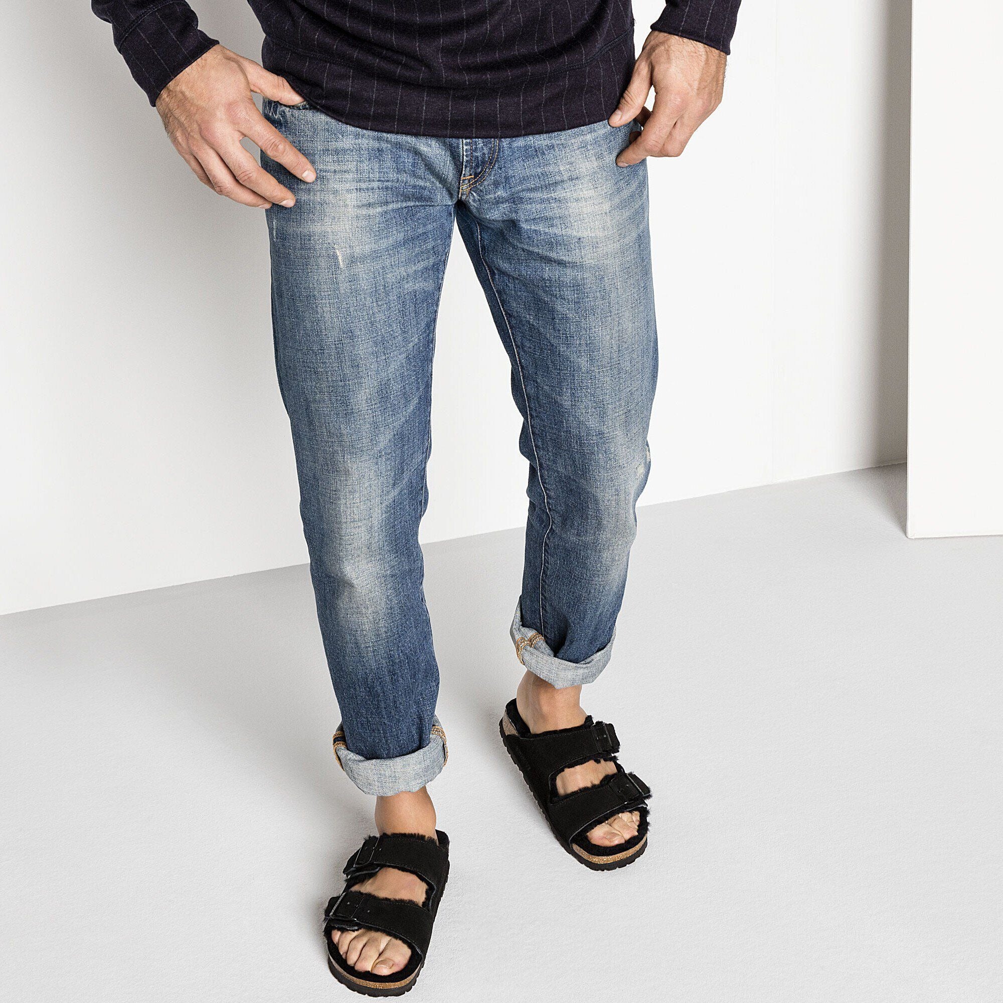 Arizona Shearling | Suede | Black - Image 2