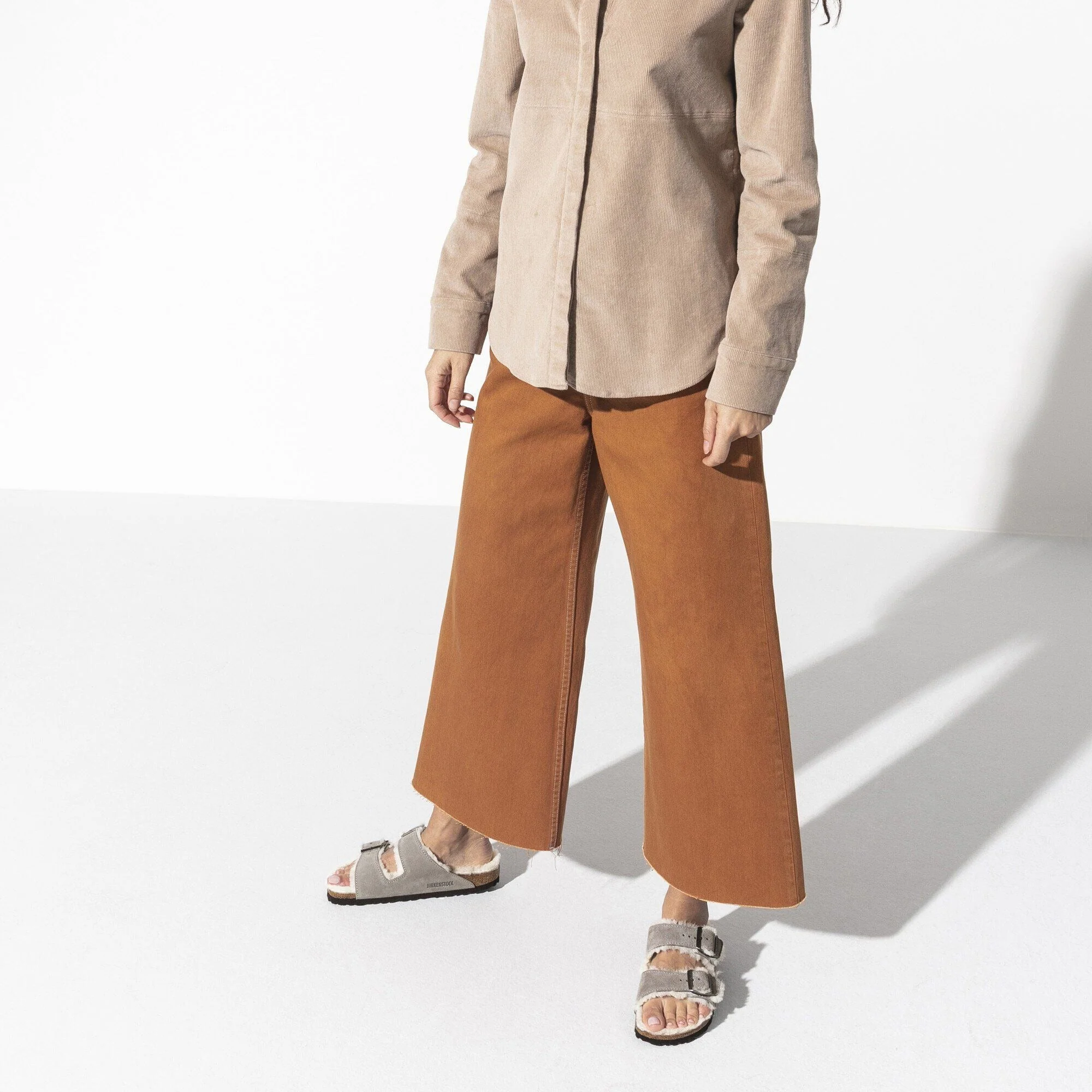 Arizona Shearling | Suede | Stone Coin - Image 2