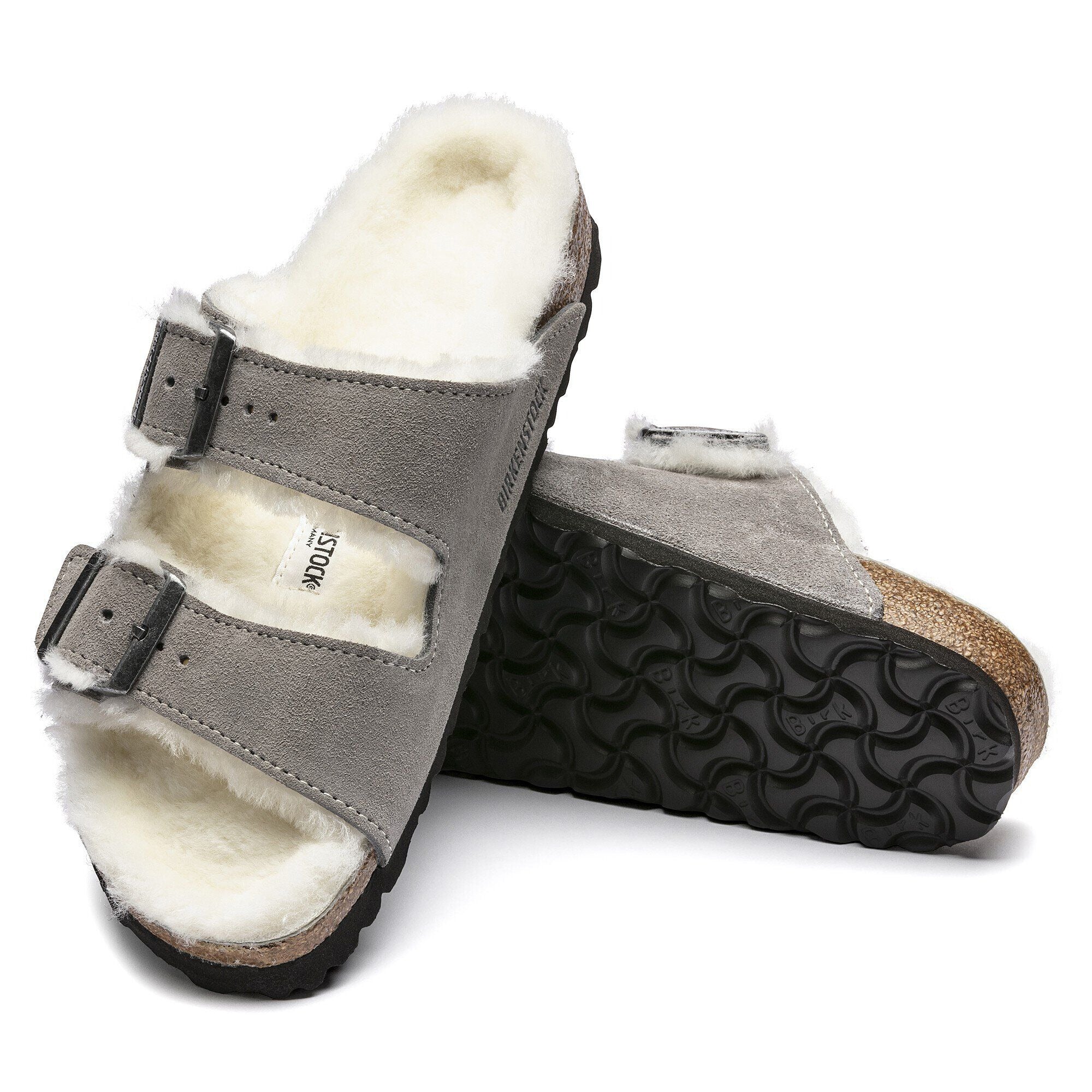 Arizona Shearling | Suede | Stone Coin - Image 5