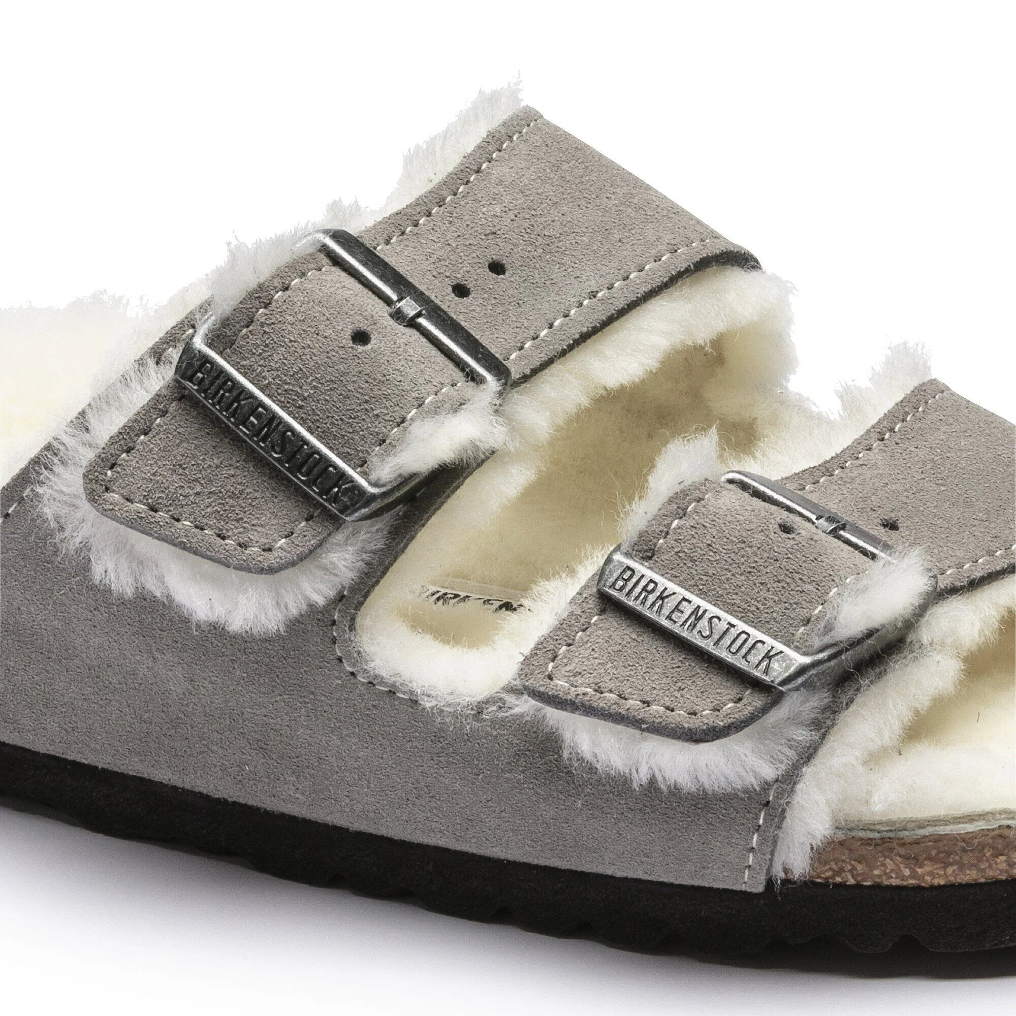 Arizona Shearling | Suede | Stone Coin - Image 6