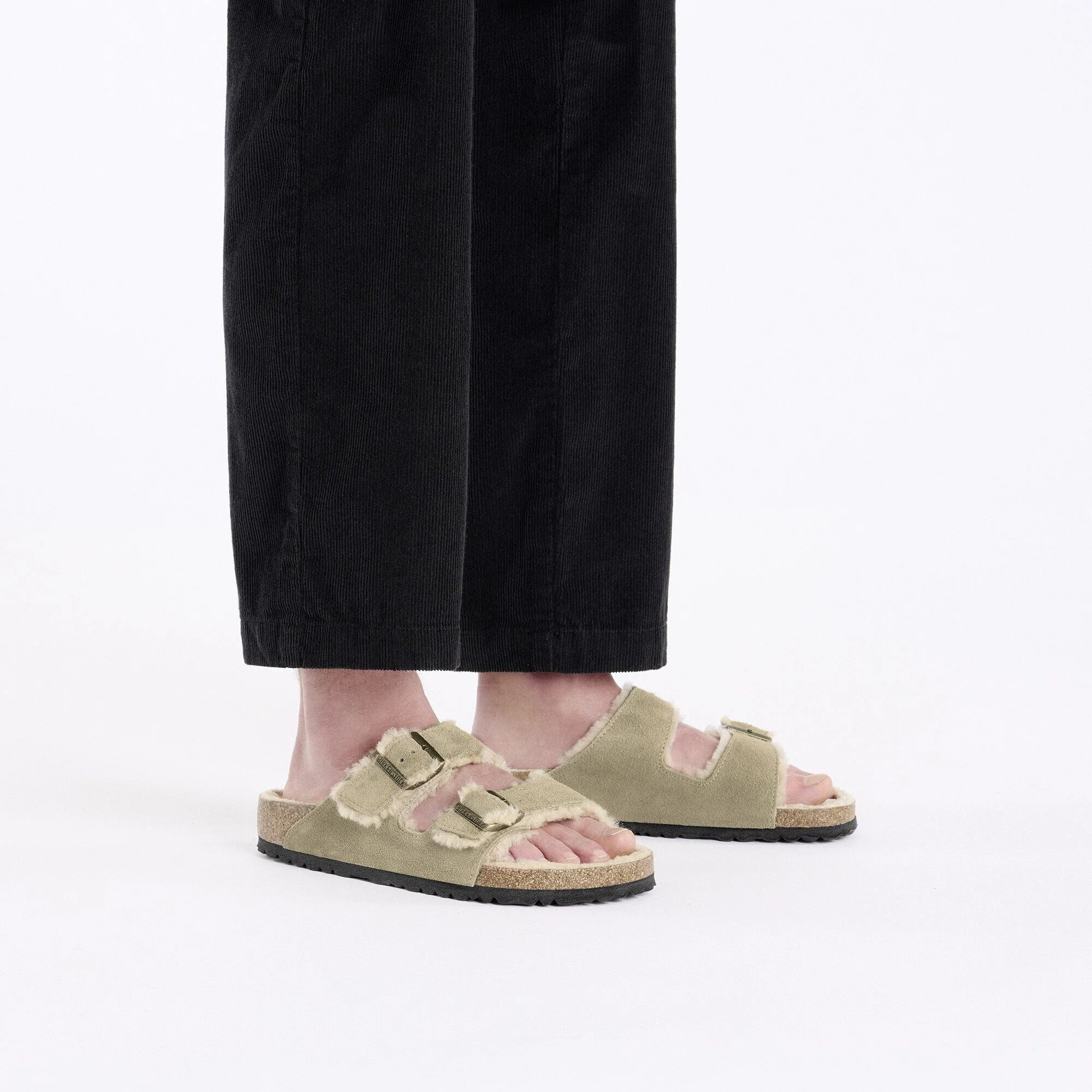Arizona Shearling | Suede | Taupe - Image 3
