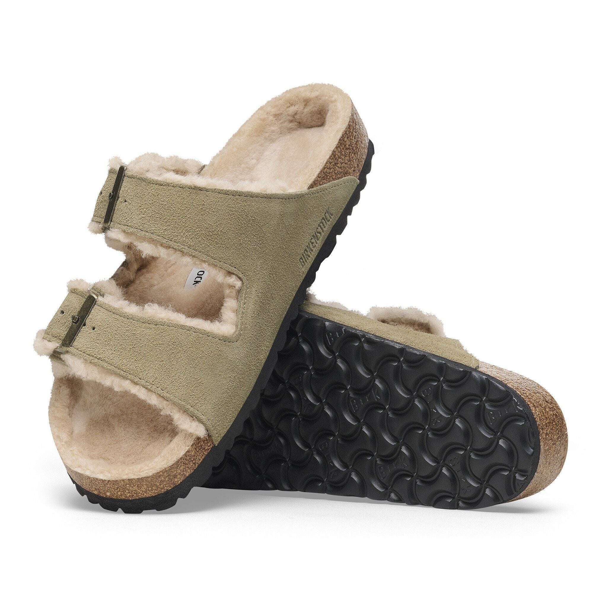 Arizona Shearling | Suede | Taupe - Image 6