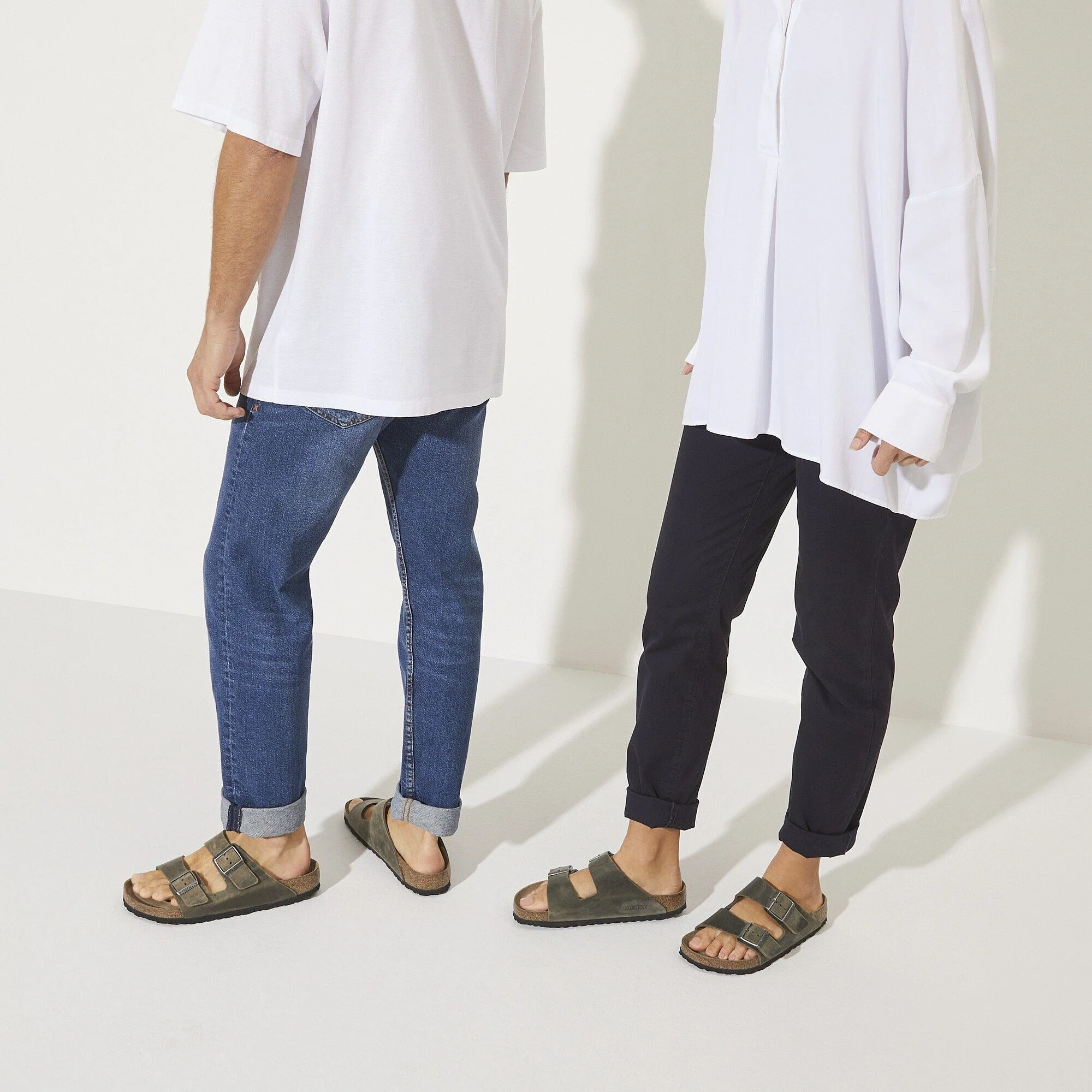 Arizona | Soft Footbed | Oiled Leather | Faded Khaki - Image 2