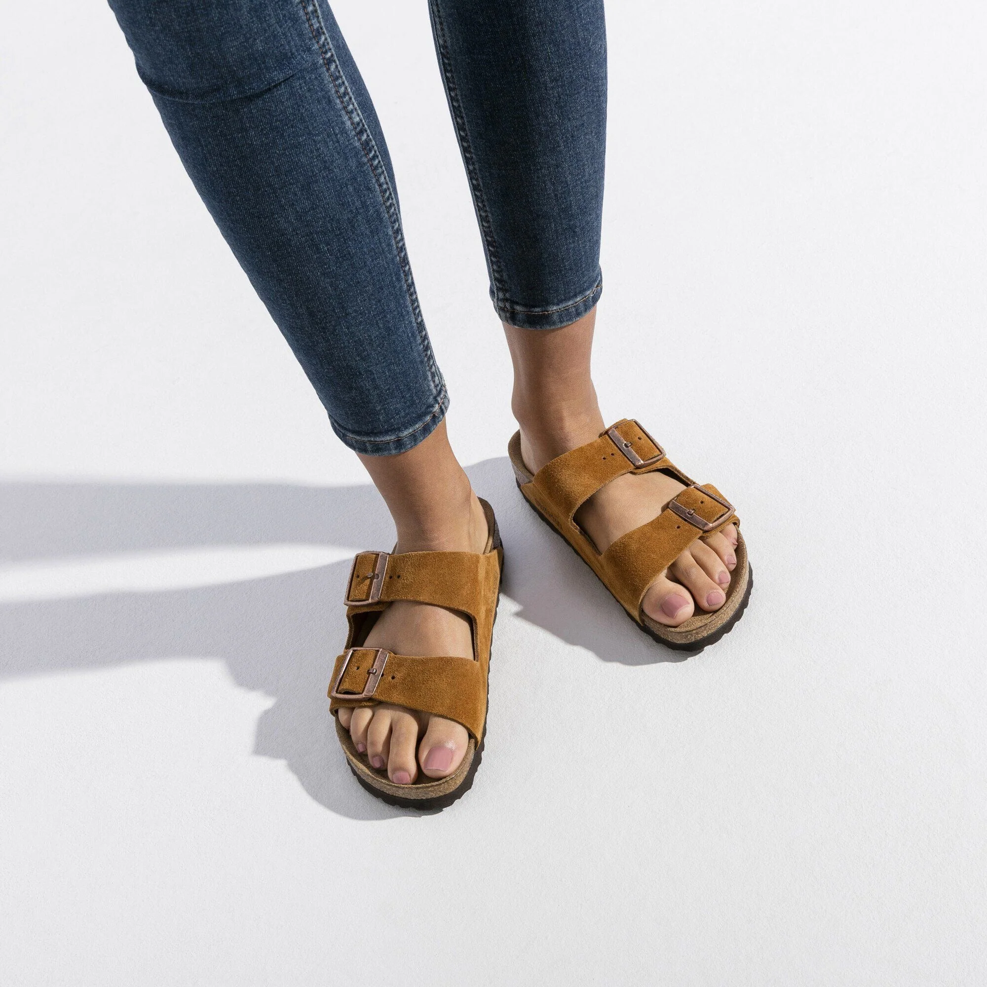 Arizona | Soft Footbed | Suede | Mink - Image 2