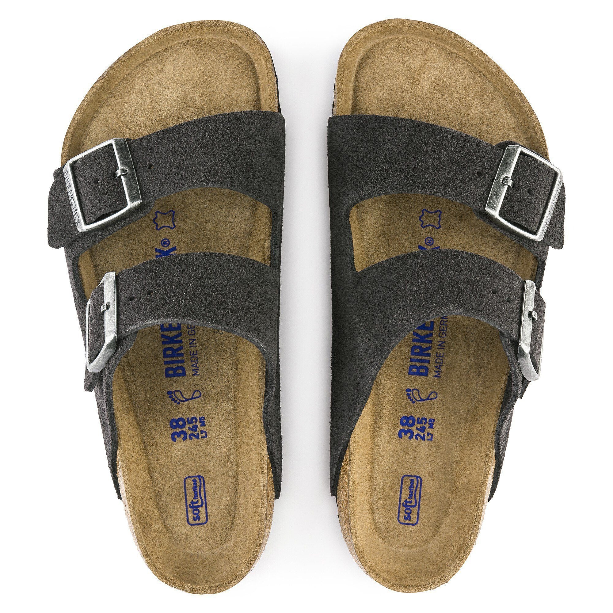 Arizona | Soft Footbed | Suede | Velvet Gray - Image 5