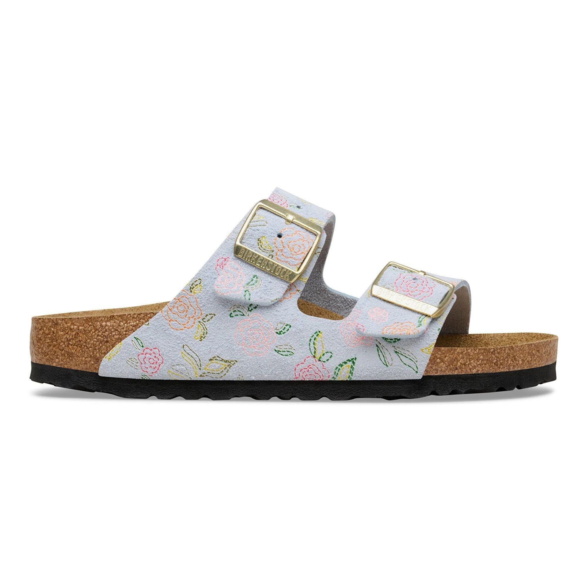 Arizona | Suede | Baby Blue Flower Print - Image 5