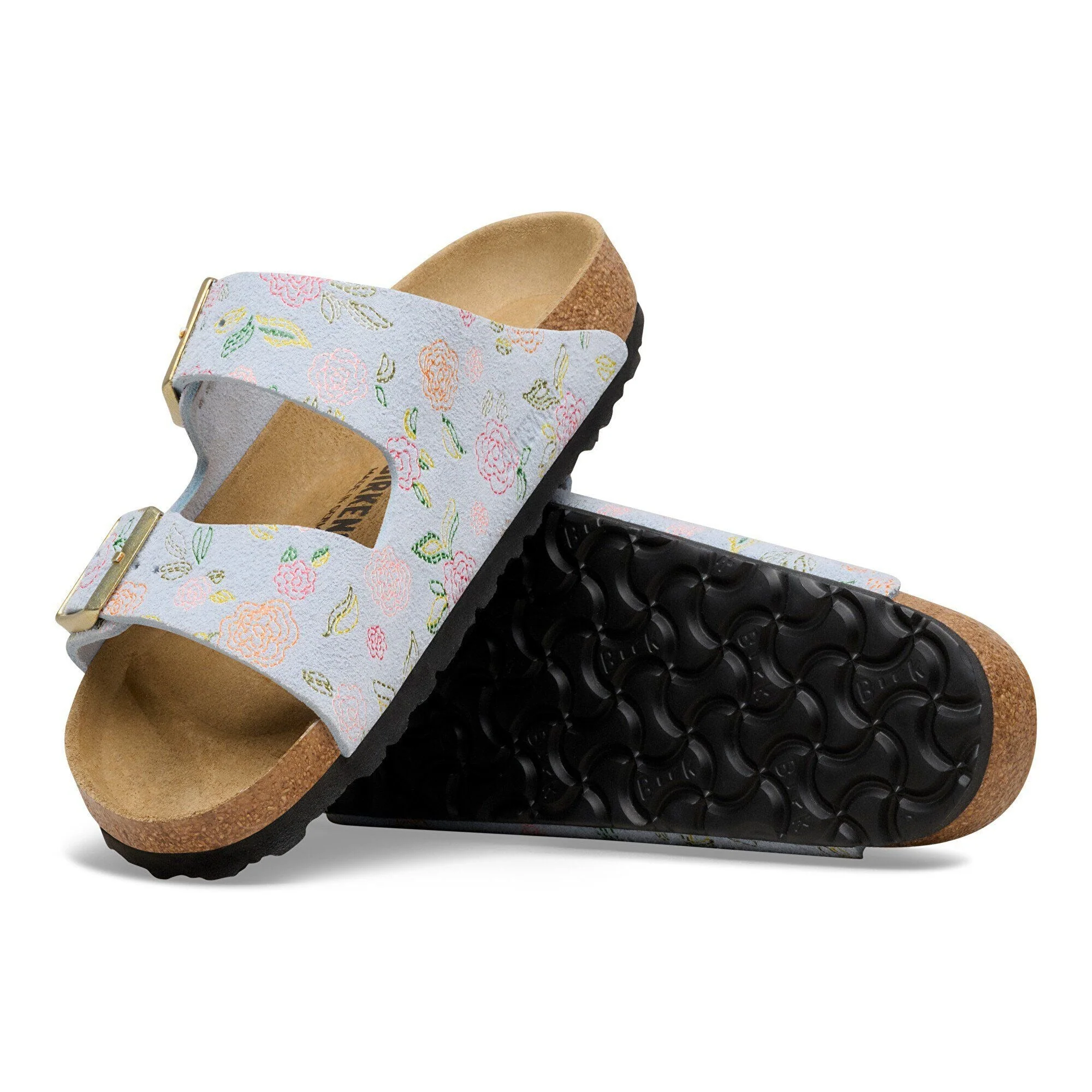 Arizona | Suede | Baby Blue Flower Print - Image 6