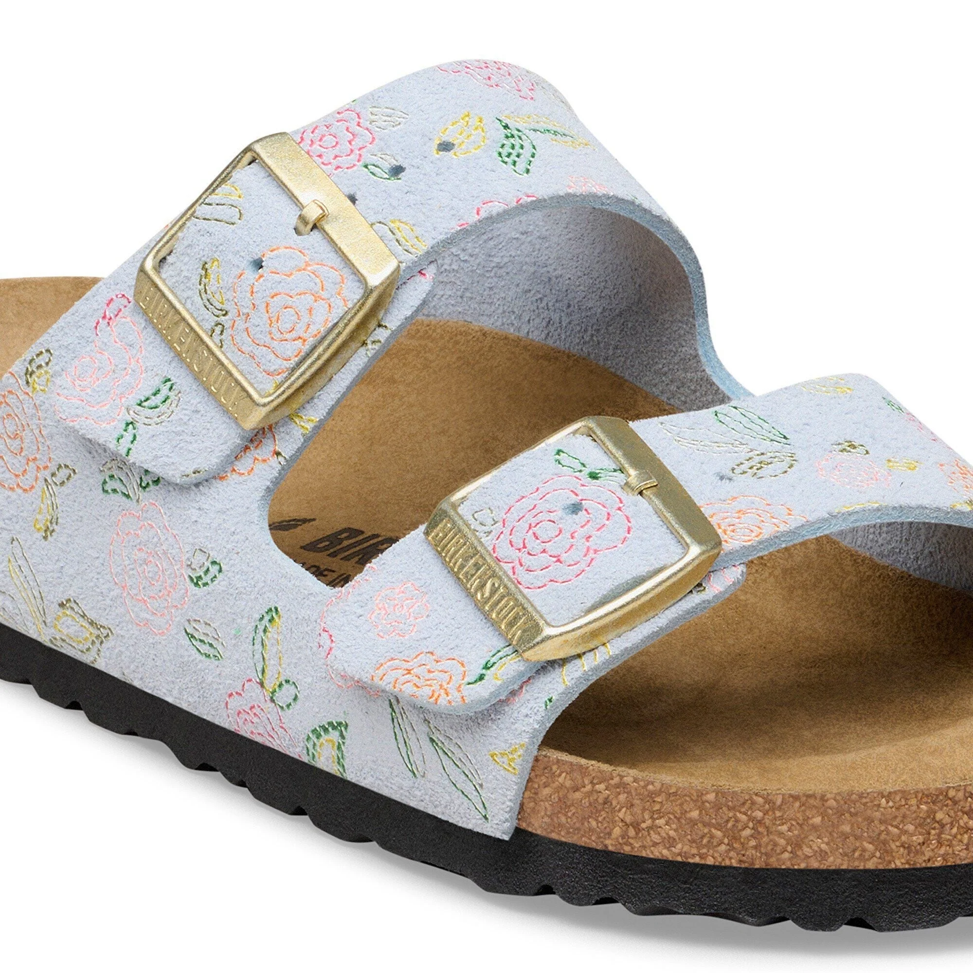 Arizona | Suede | Baby Blue Flower Print - Image 7
