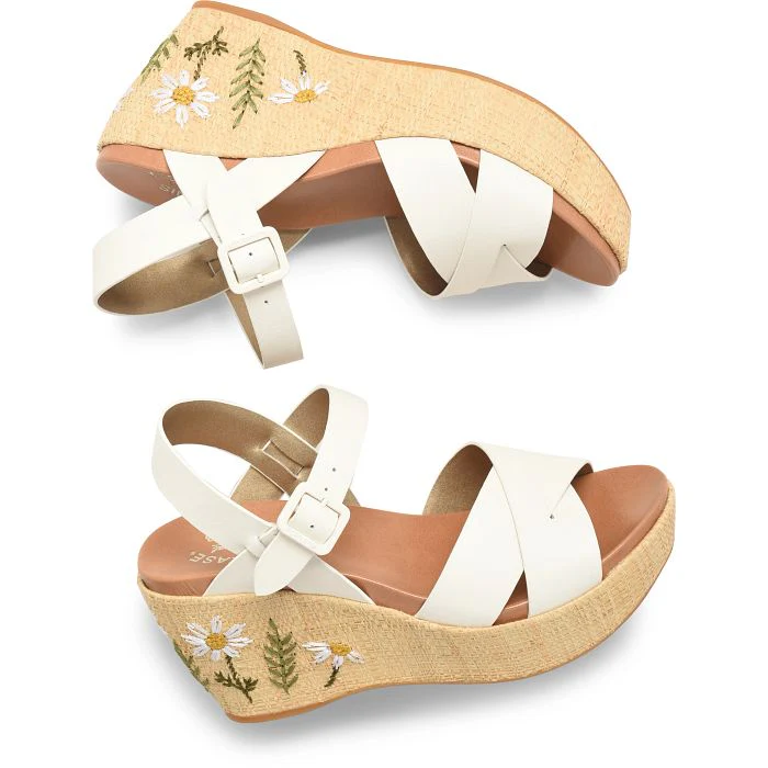 Ava 2.0 | Embroidery/Leather | White - Image 2