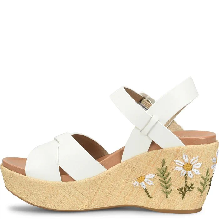 Ava 2.0 | Embroidery/Leather | White - Image 5