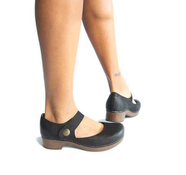Beatrice | Burnished Nubuck | Black - Image 2