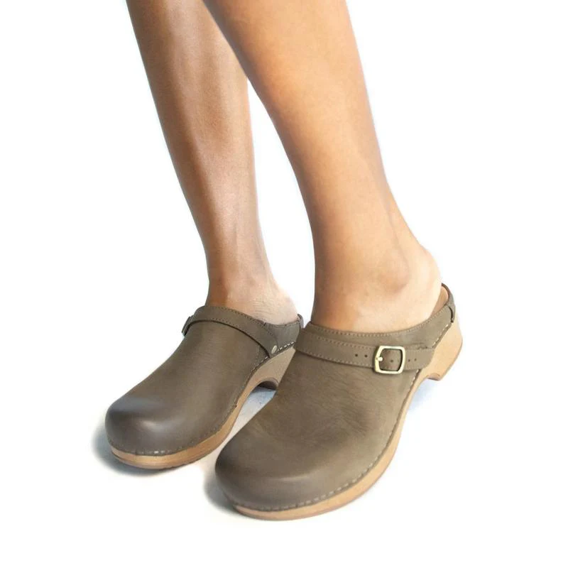 Berry | Burnished Nubuck | Mushroom - Image 2