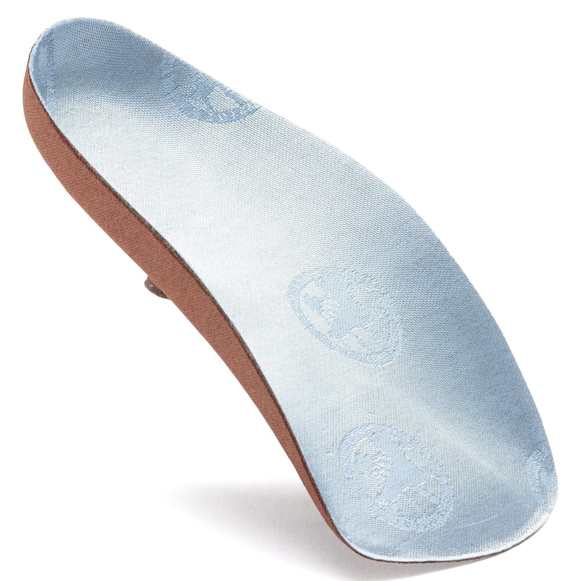Blue Footbed Casual Sport Insole | Cork/Textile - Image 4