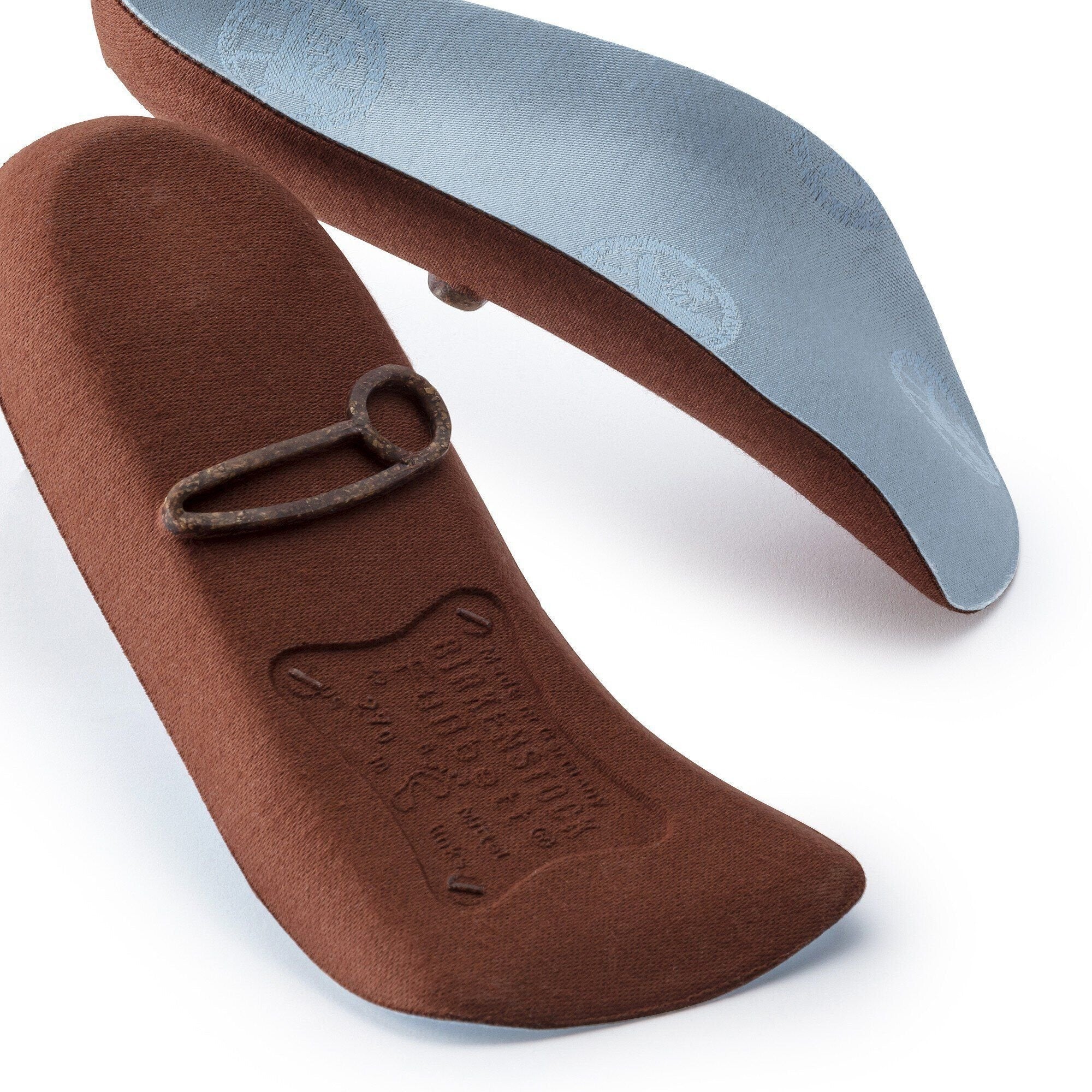 Blue Footbed Tradition Insole | Cork/Textile - Image 3
