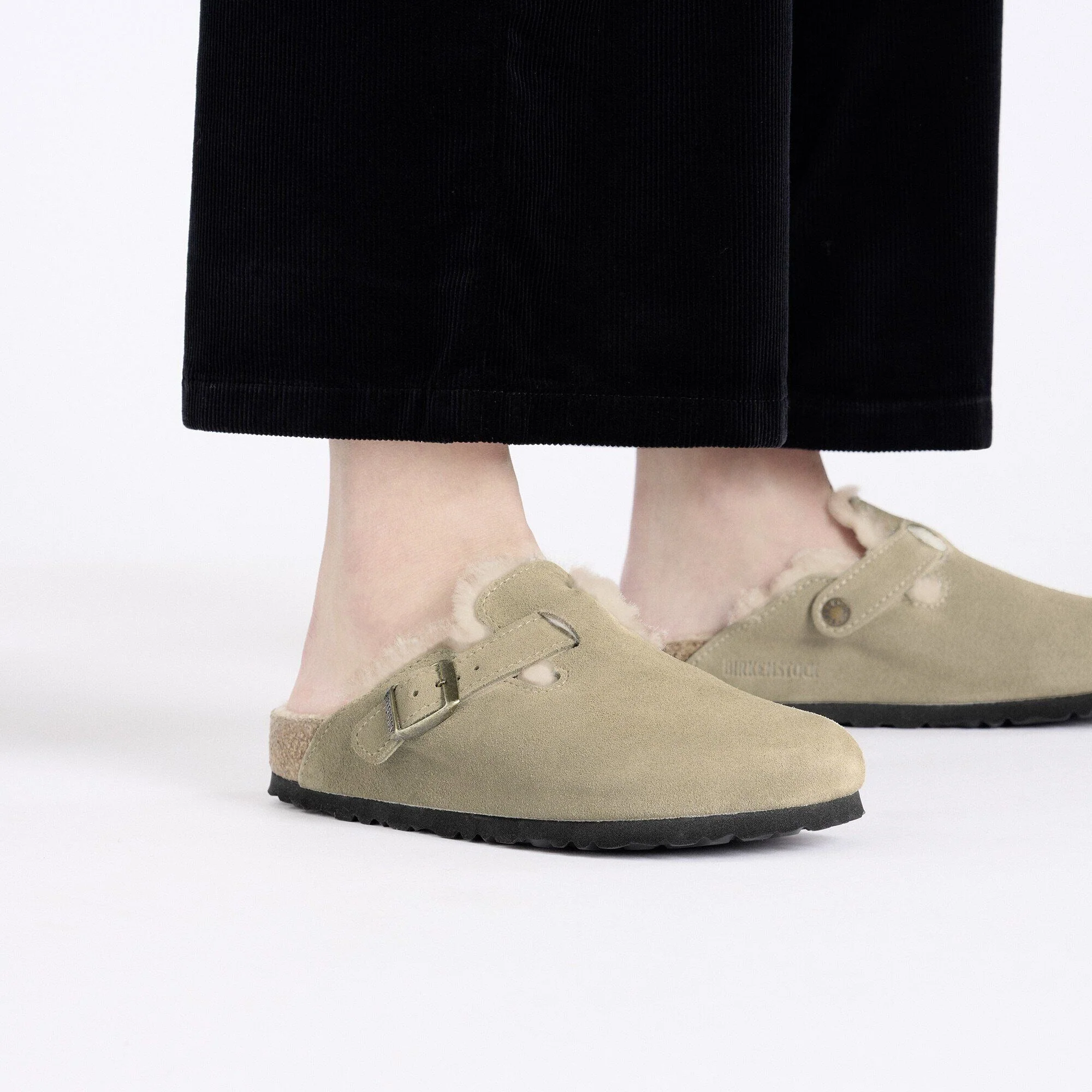 Boston Shearling | Suede | Taupe - Image 3