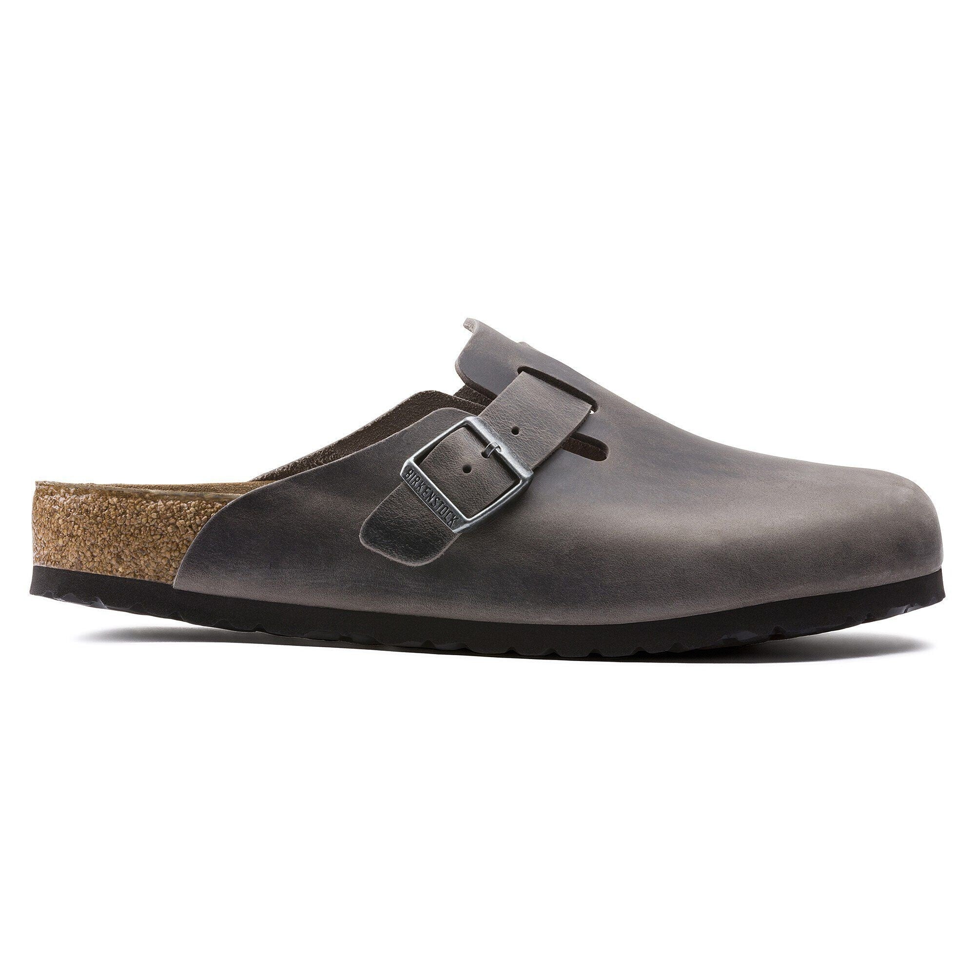 Boston Soft Footbed | Oiled Leather | Iron - Image 4