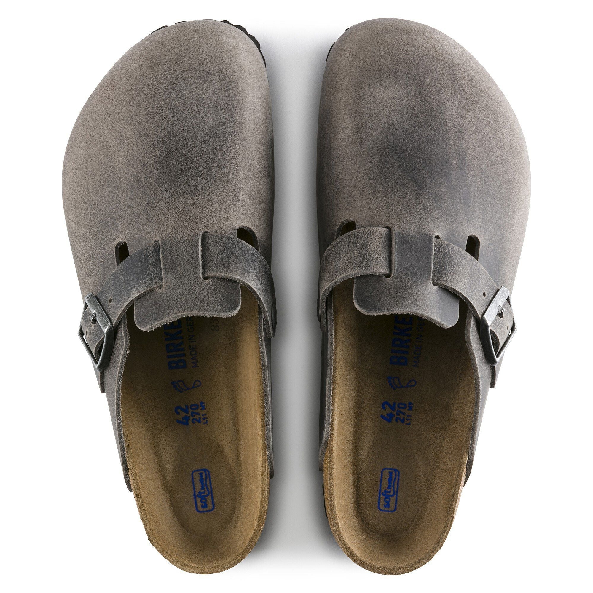 Boston Soft Footbed | Oiled Leather | Iron - Image 5