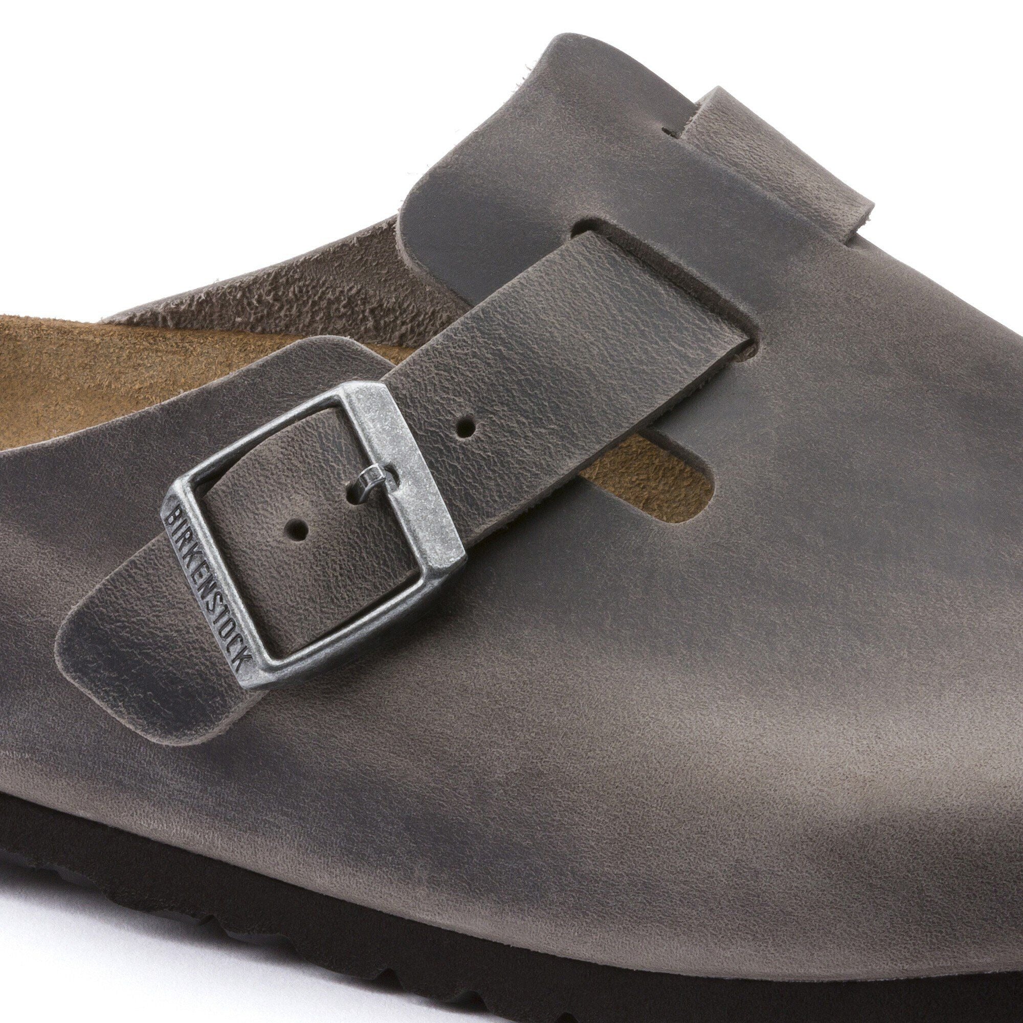 Boston Soft Footbed | Oiled Leather | Iron - Image 7