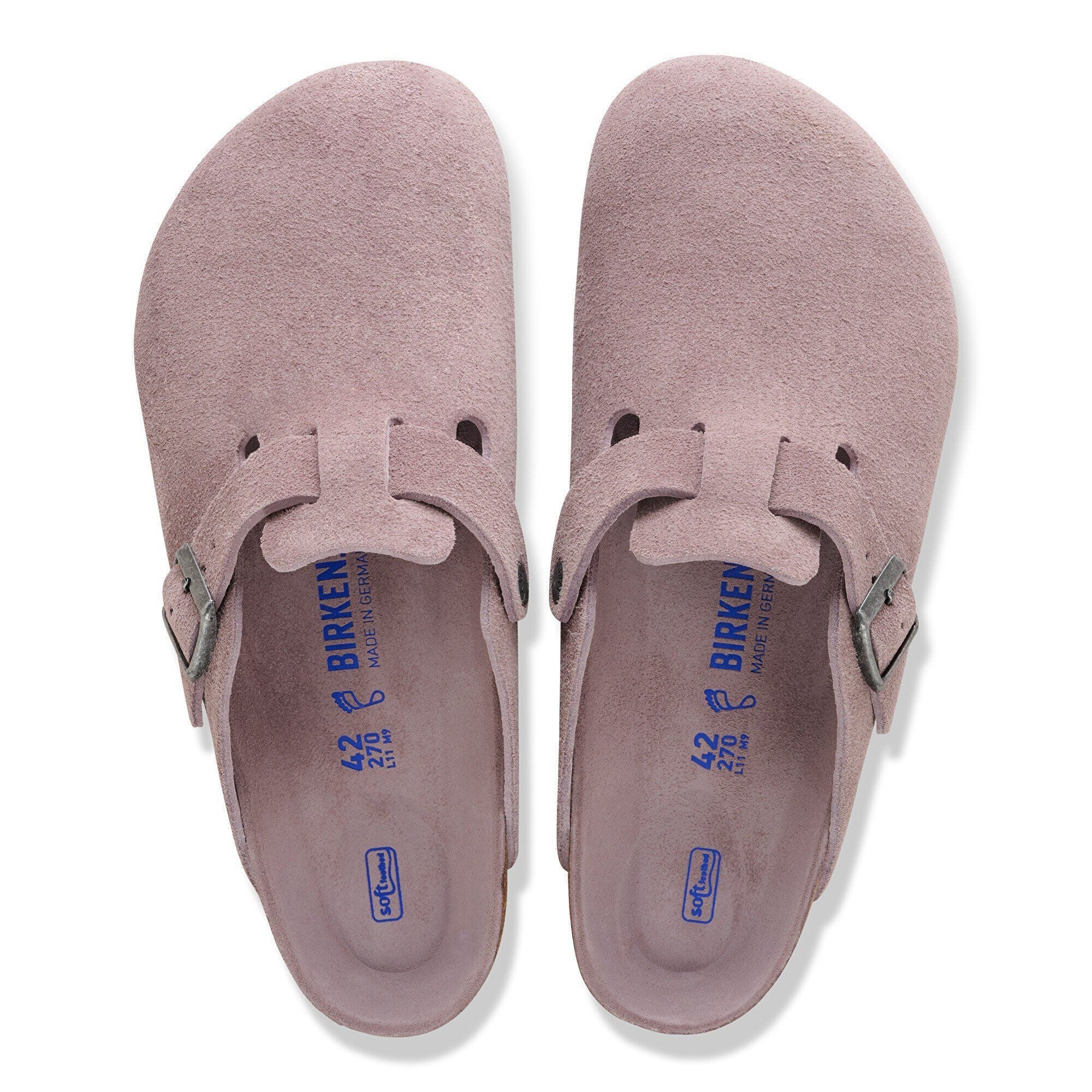 Boston | Soft Footbed | Suede | Faded Purple - Image 4
