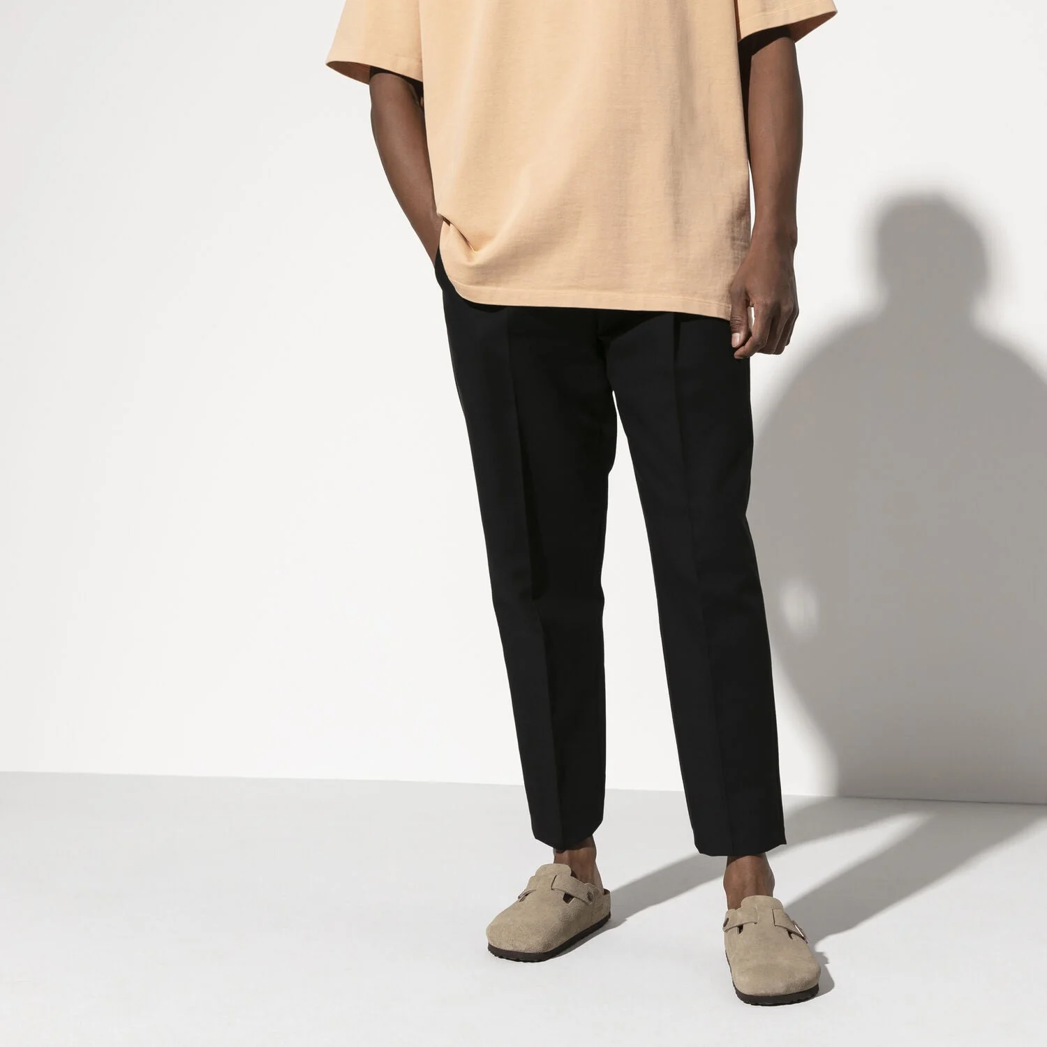 Boston | Soft Footbed | Suede | Taupe - Image 3
