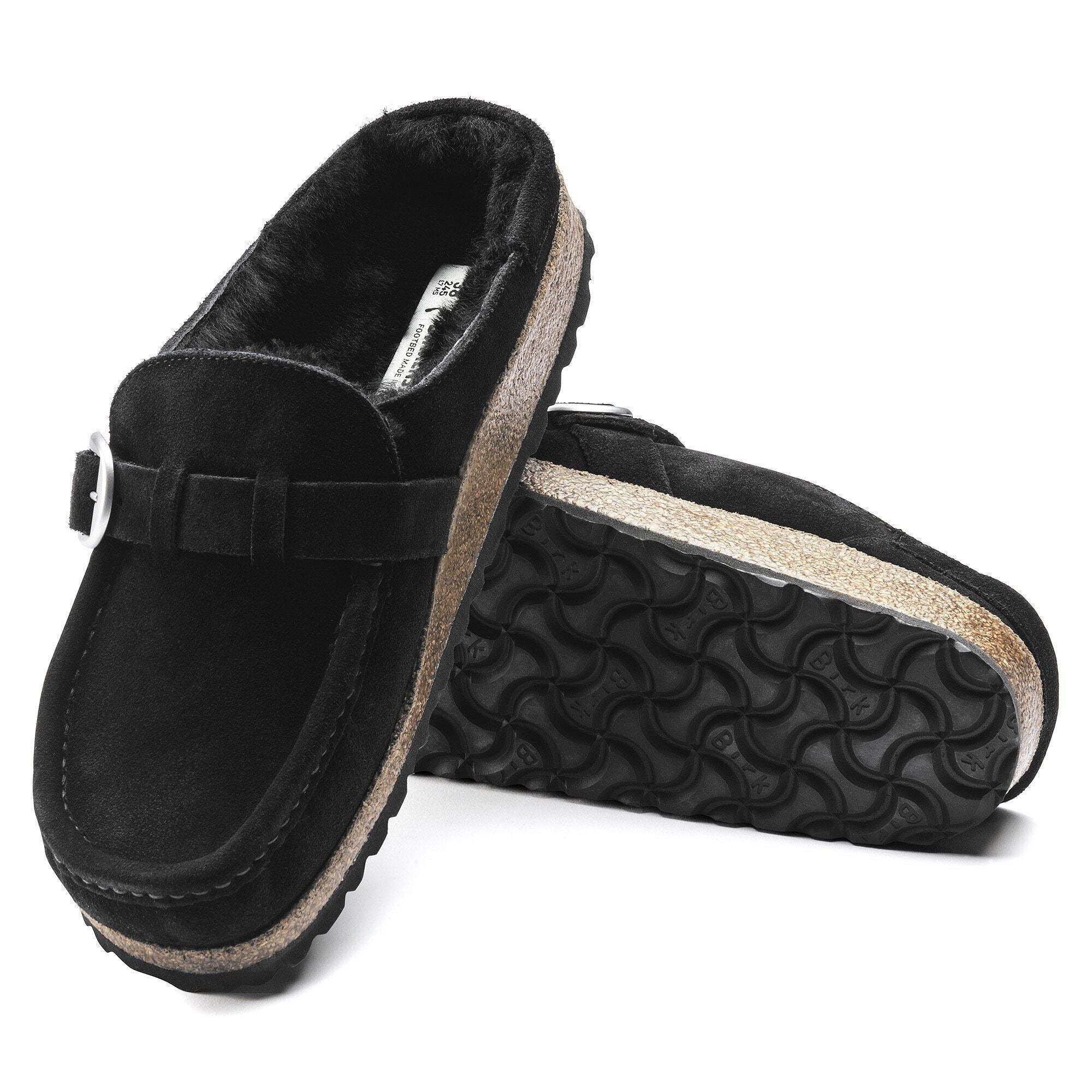 Buckley Shearling | Suede | Black - Image 6