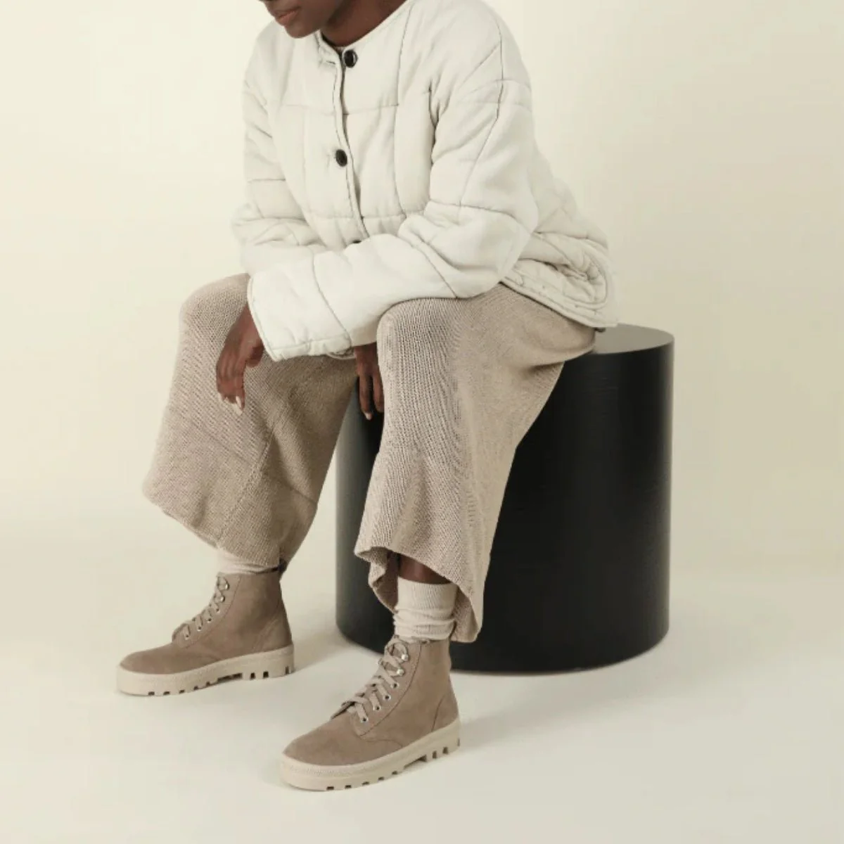 Canoe | Suede | Almond - Image 2