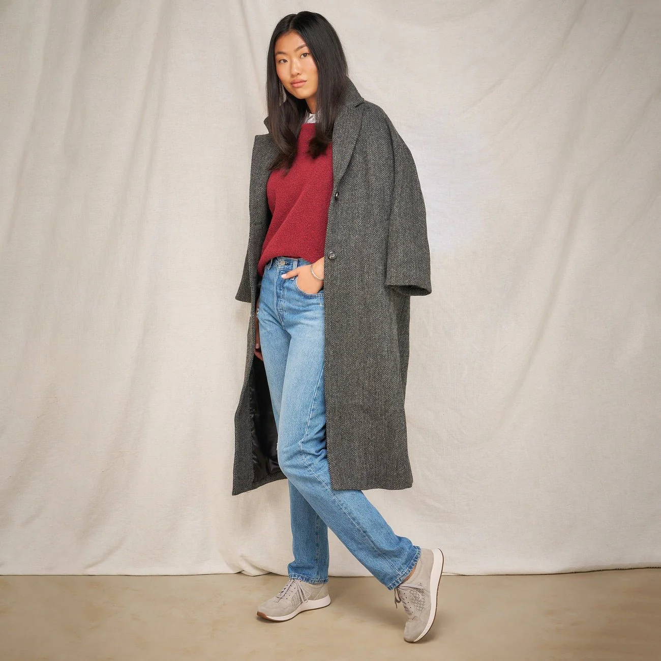 Catie | Suede | Grey - Image 3