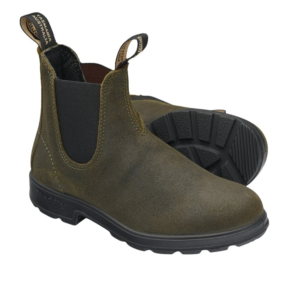 Classic 550 Chelsea Boot #1615 | Suede | Dark Olive - Image 5
