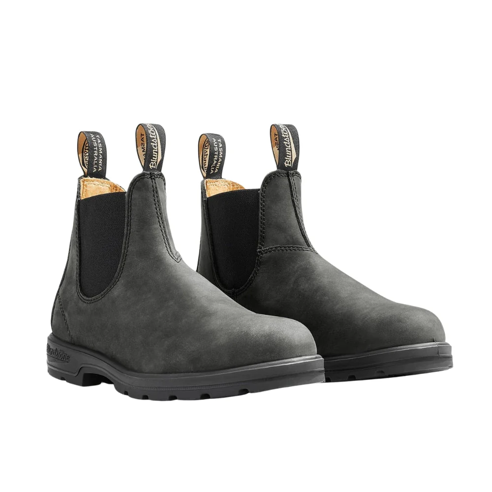Classic 550 Chelsea Boot #587 | Leather | Rustic Black - Image 4