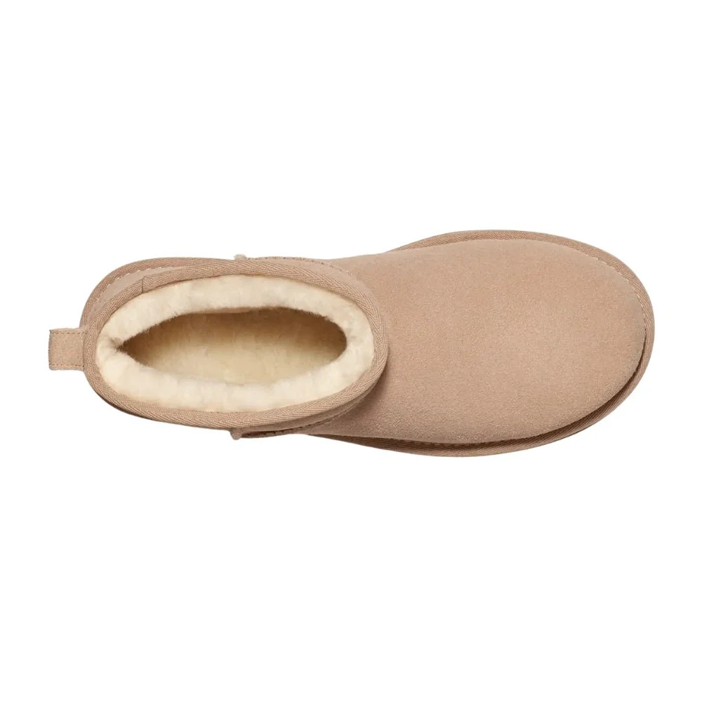 Classic Ultra Mini Platform | Women | Suede | Sand - Image 6