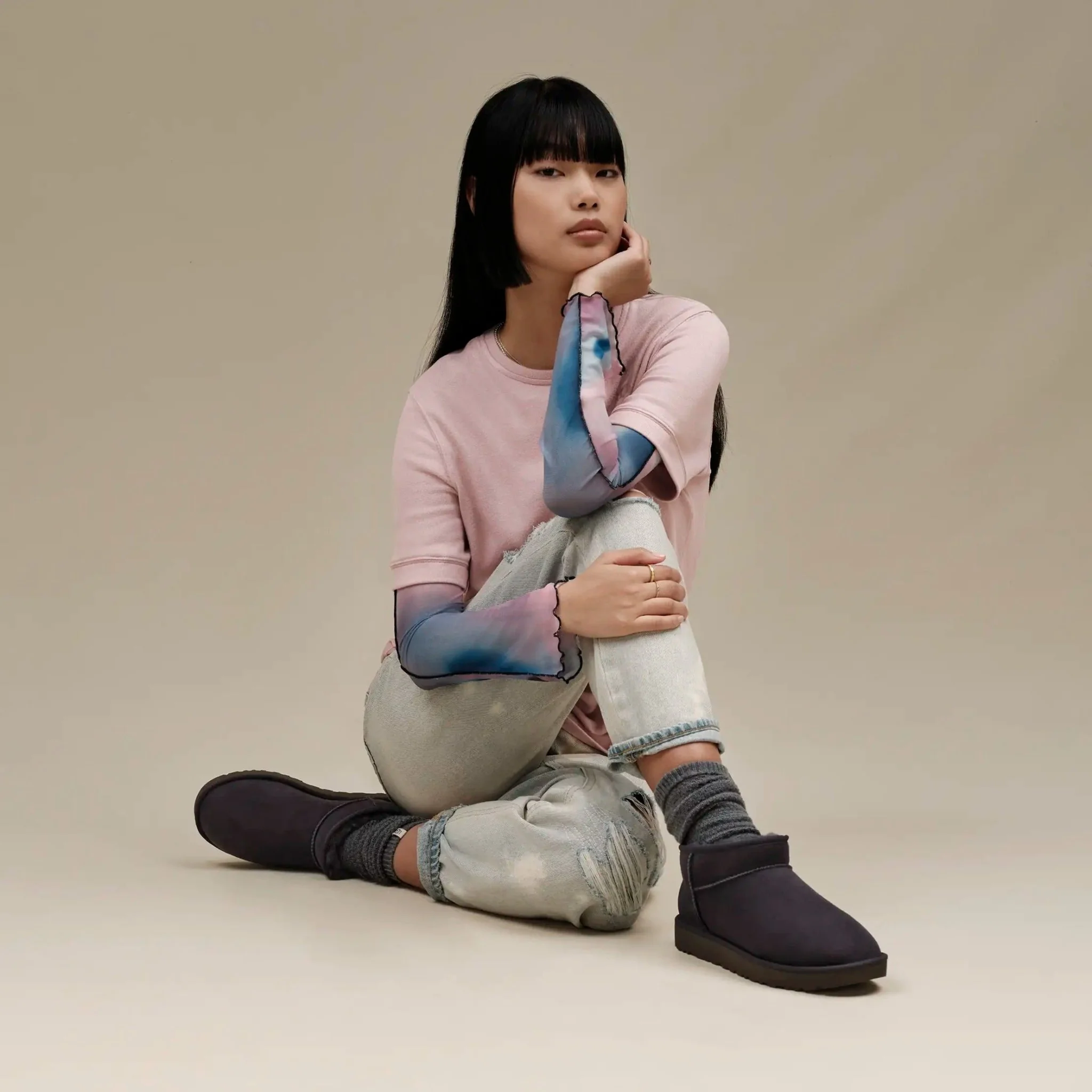 Classic Ultra Mini | Women | Suede | Black - Image 2