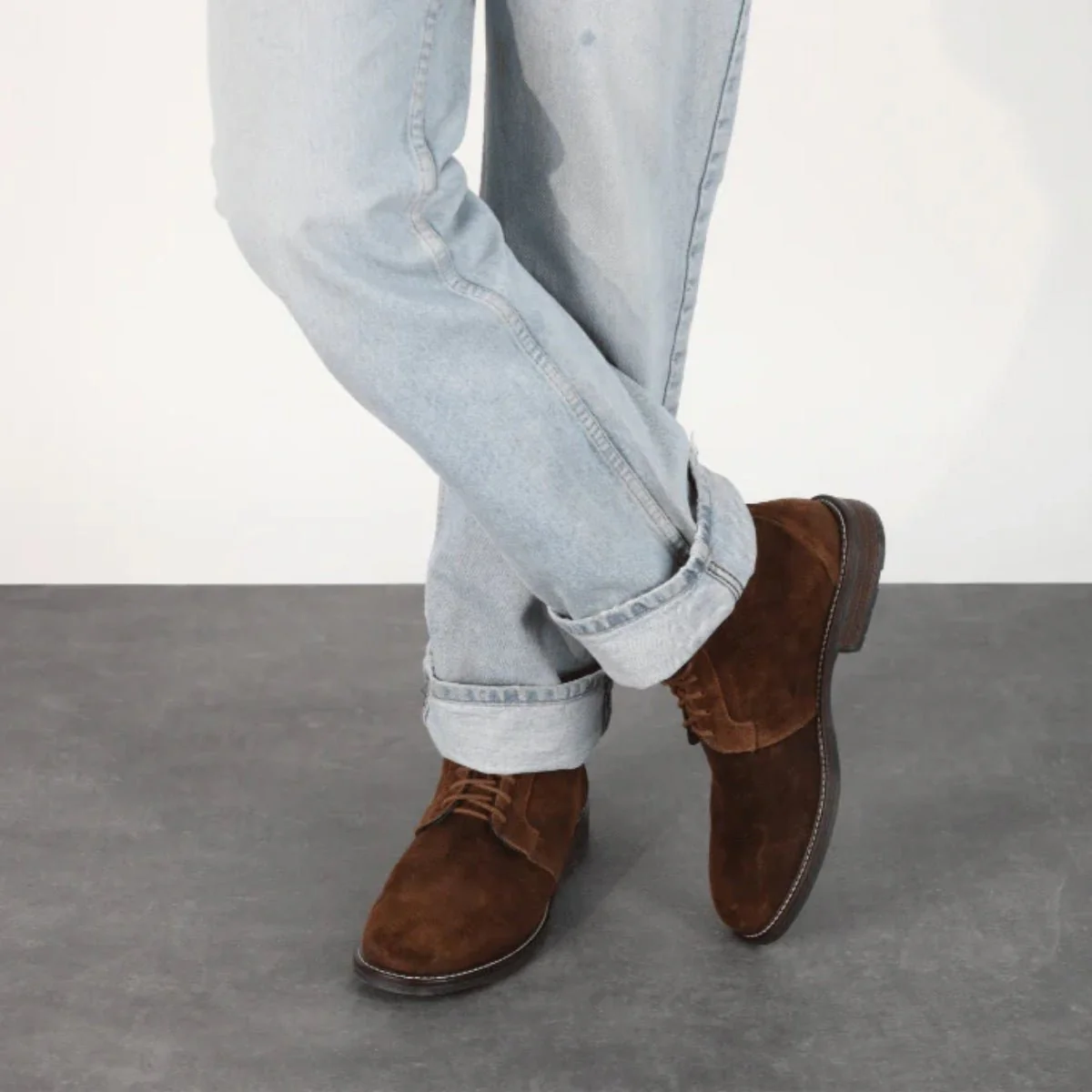 Commander | Men | Suede | Seal Brown - Image 2