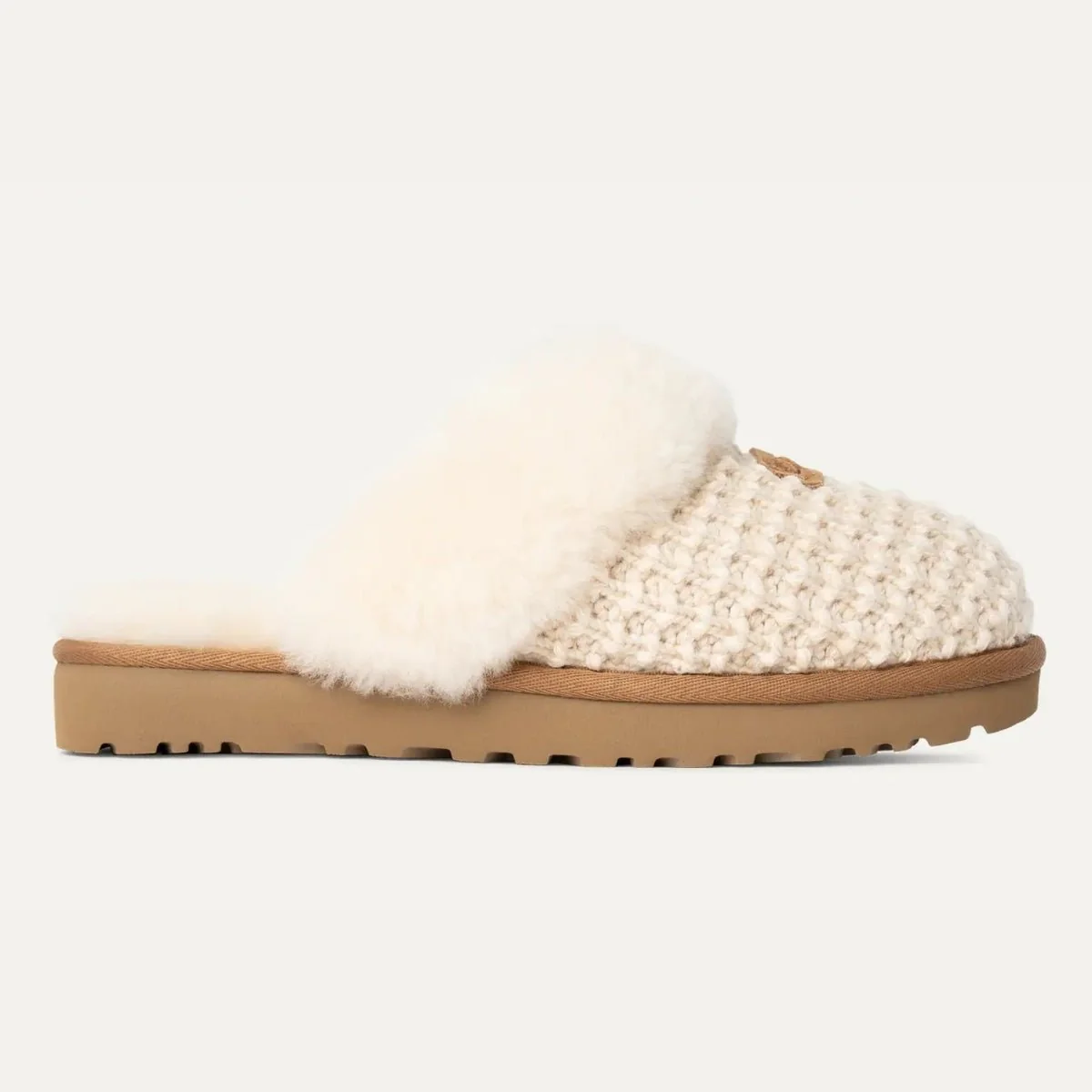 Cozy | Women | Knit/Sheepskin | Cream - Image 3