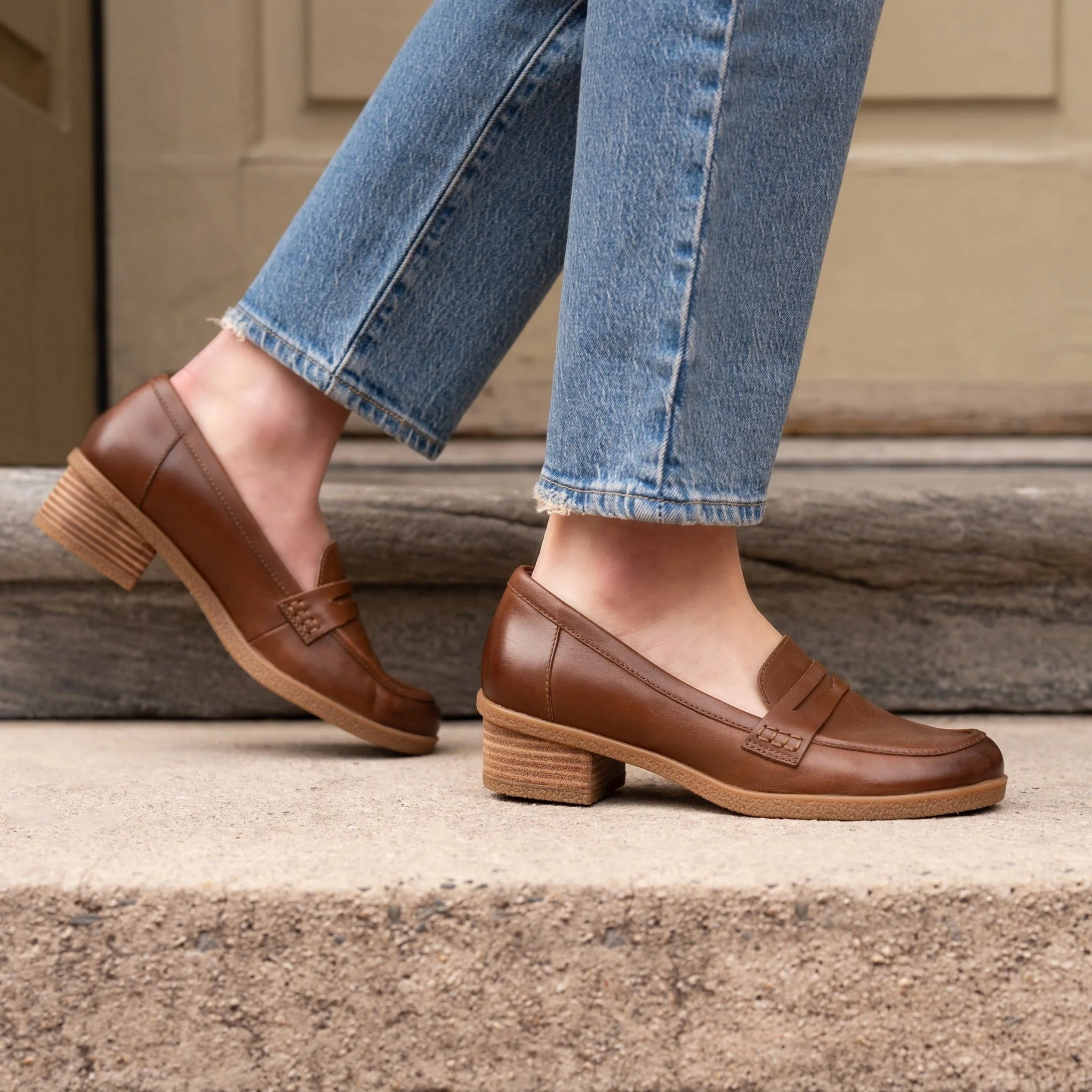 Danica | Waterproof | Burnished Leather | Tan - Image 8