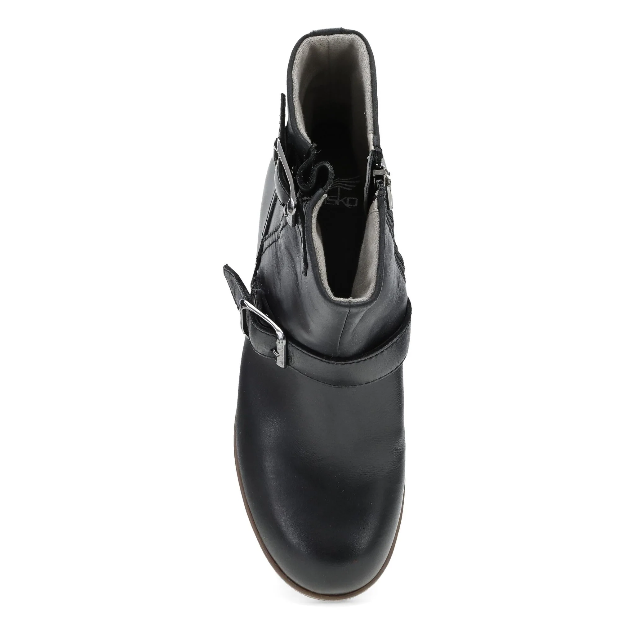 Delphine | Waterproof | Burnished Leather | Black - Image 7