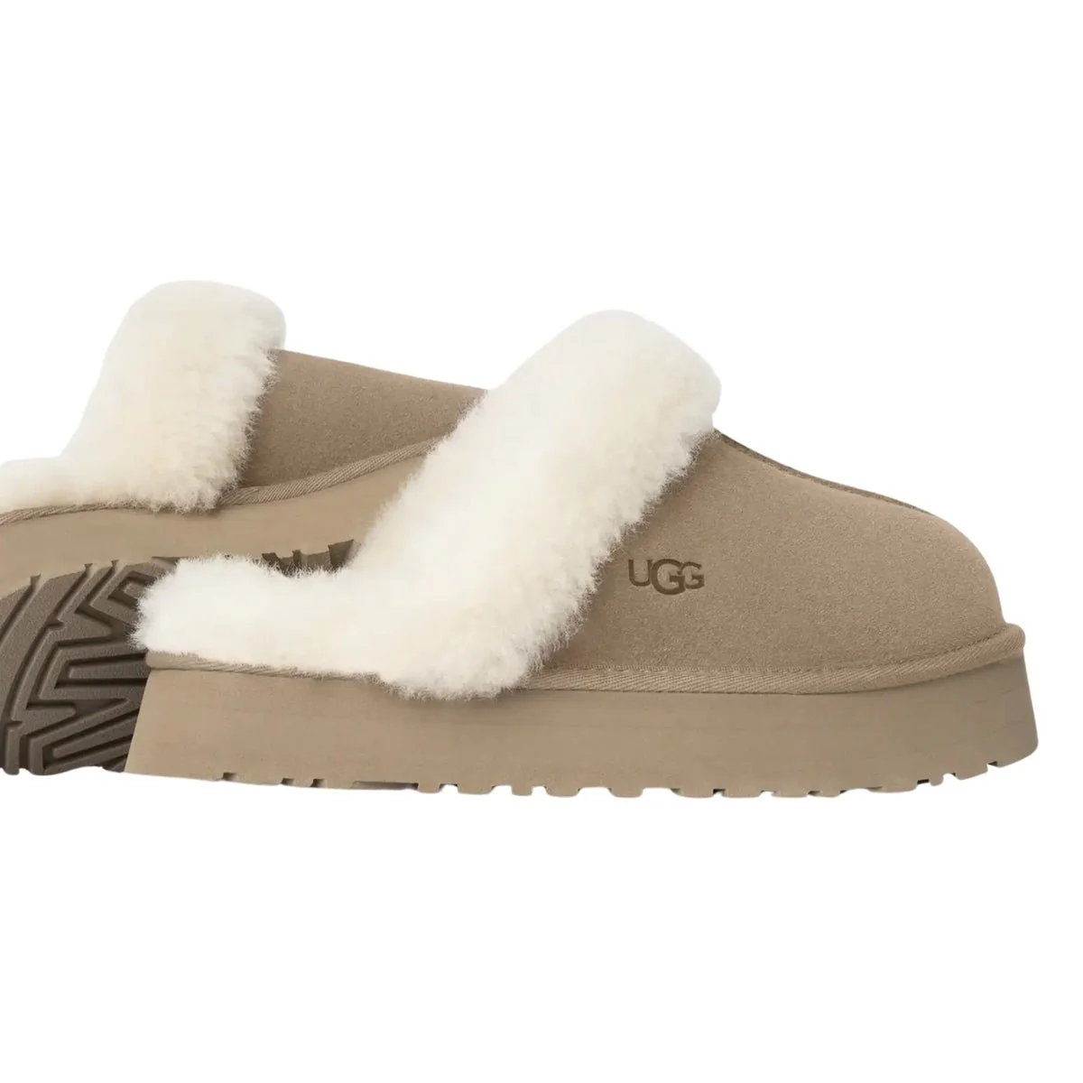 Disquette | Women | Suede/Sheepskin | Chestnut - Image 4