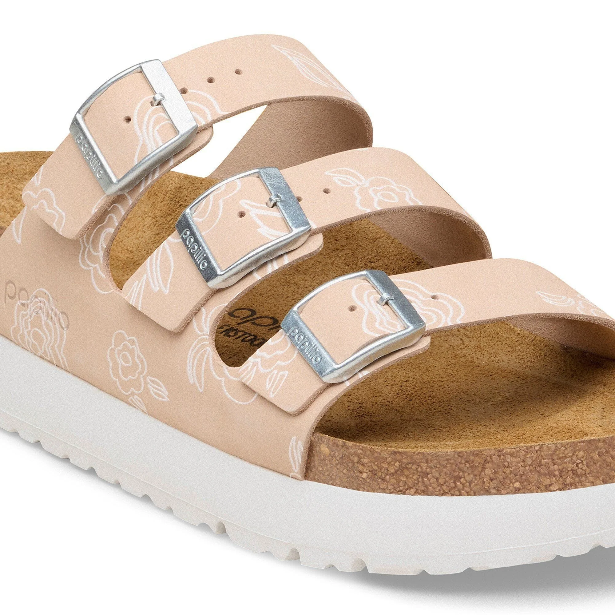 Florida III Flex Platform | Nubuck | Light Rose Flower - Image 7
