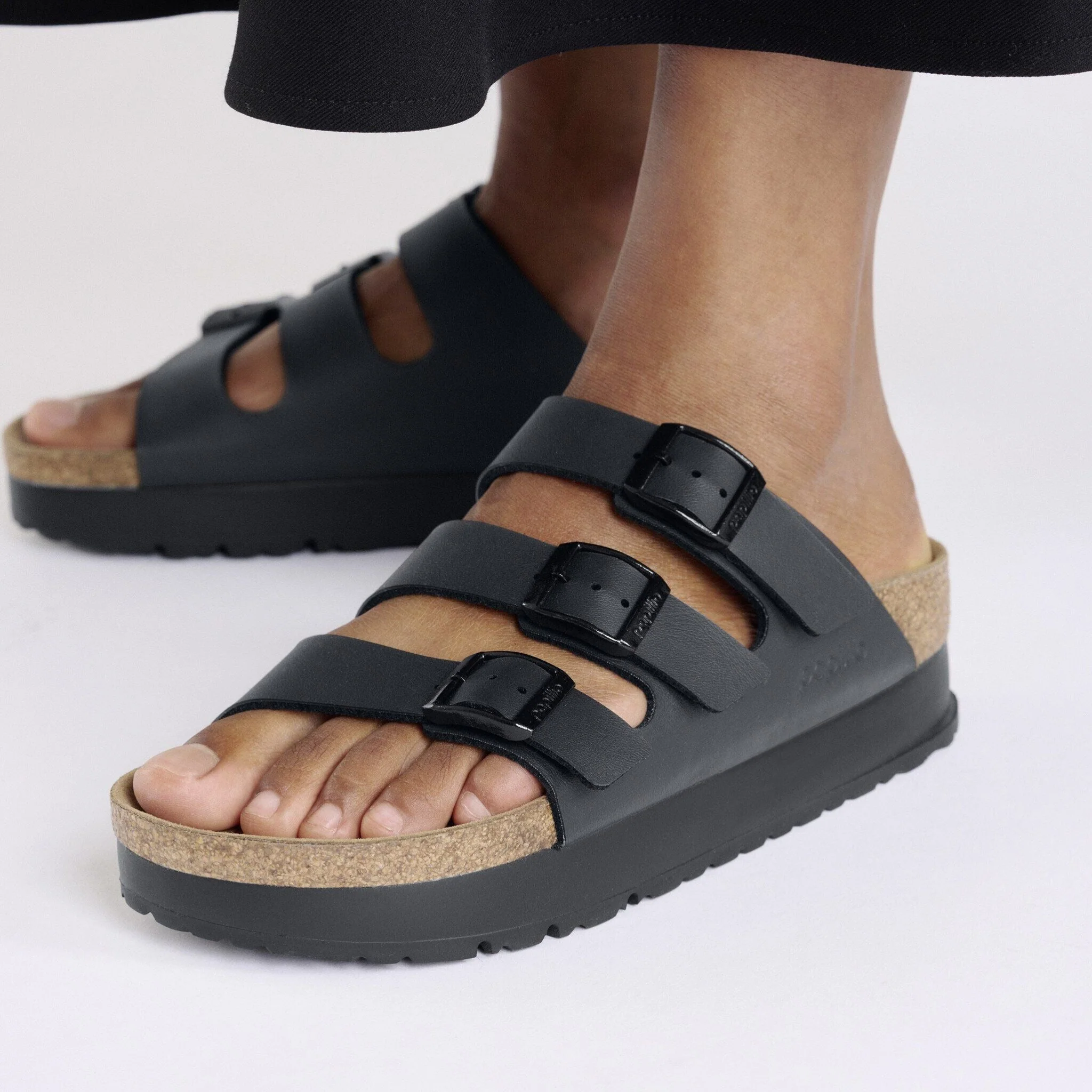 Florida III Flex Platform | Vegan | Birko-Flor | Black - Image 3