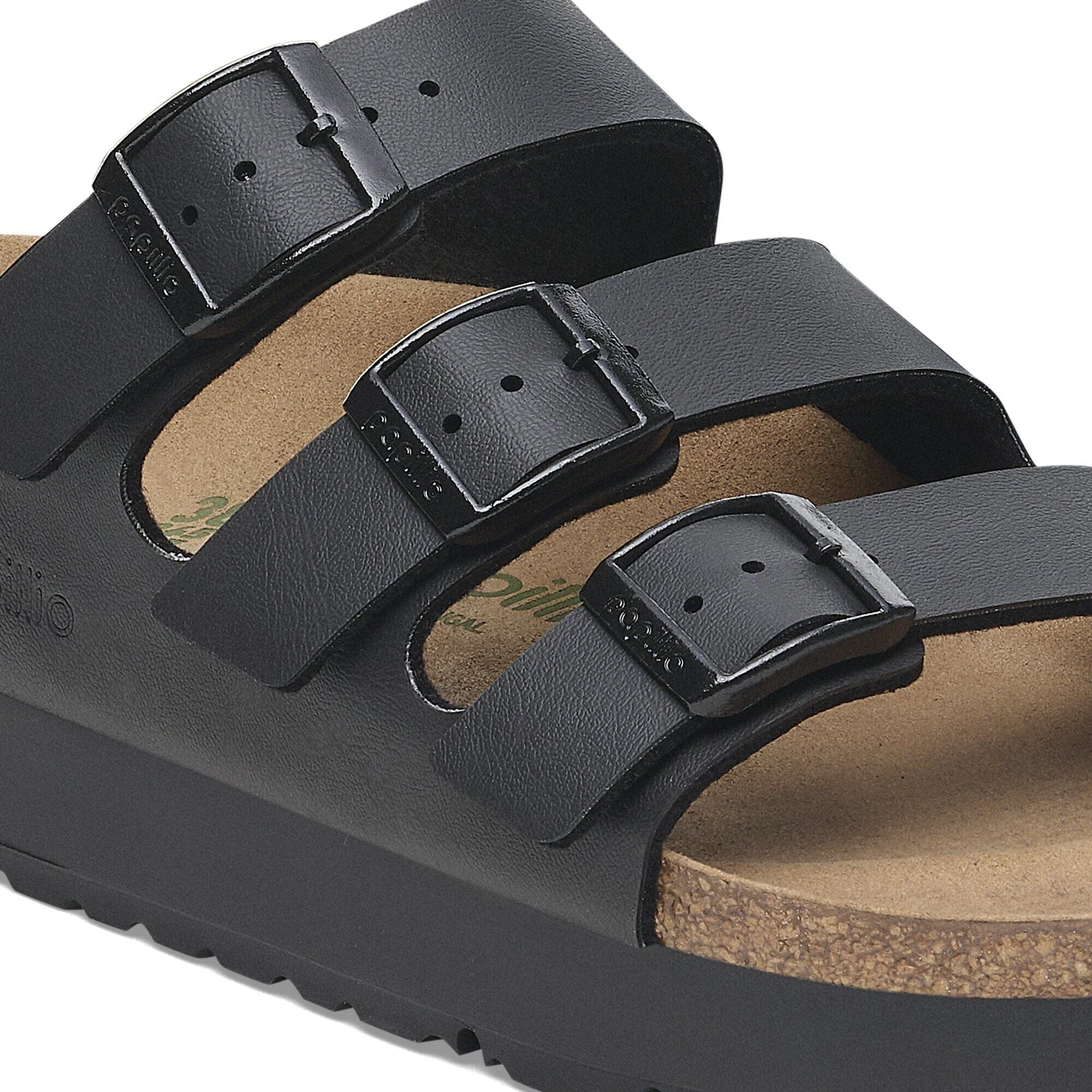 Florida III Flex Platform | Vegan | Birko-Flor | Black - Image 4