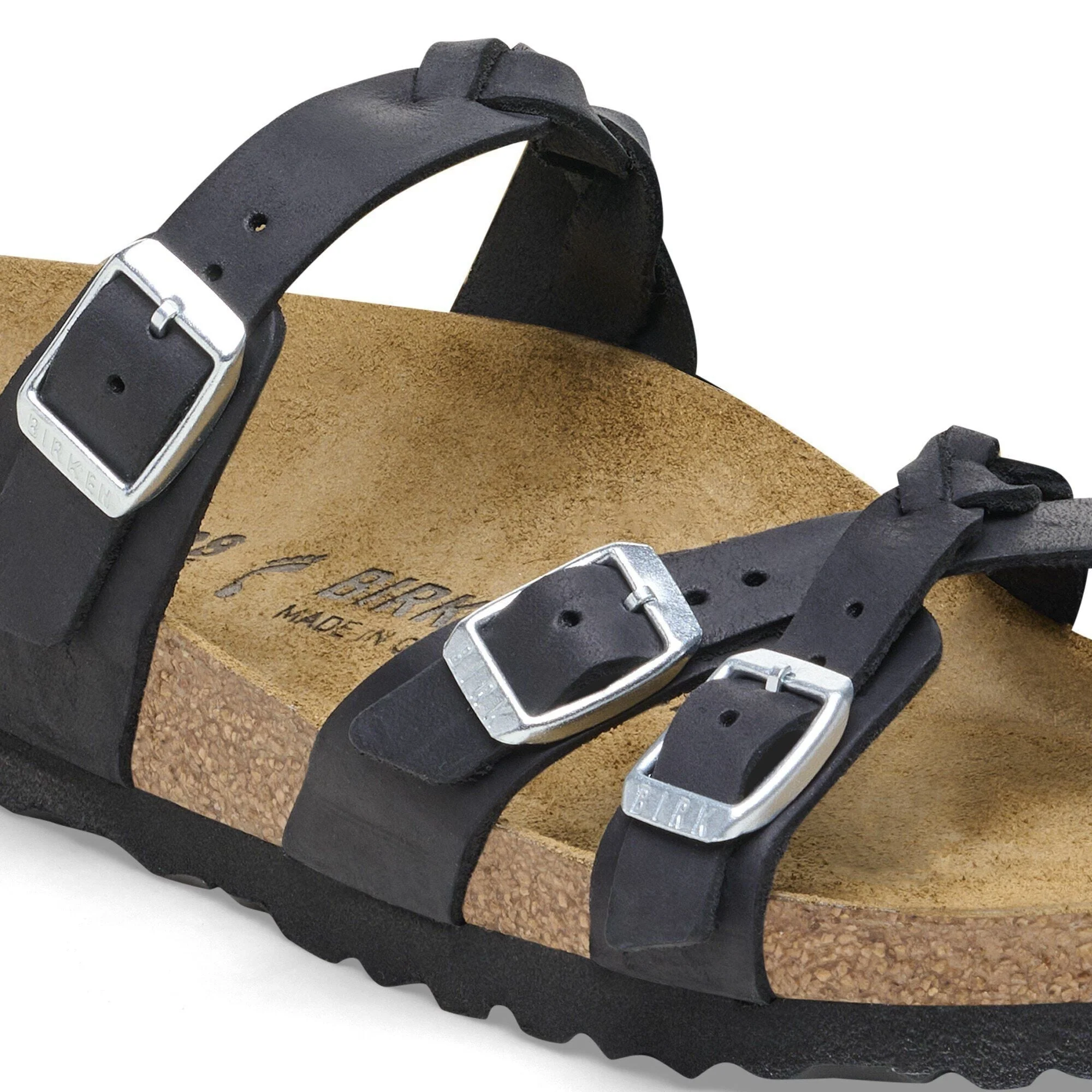 Franca Braided | Oiled Leather | Black - Image 7