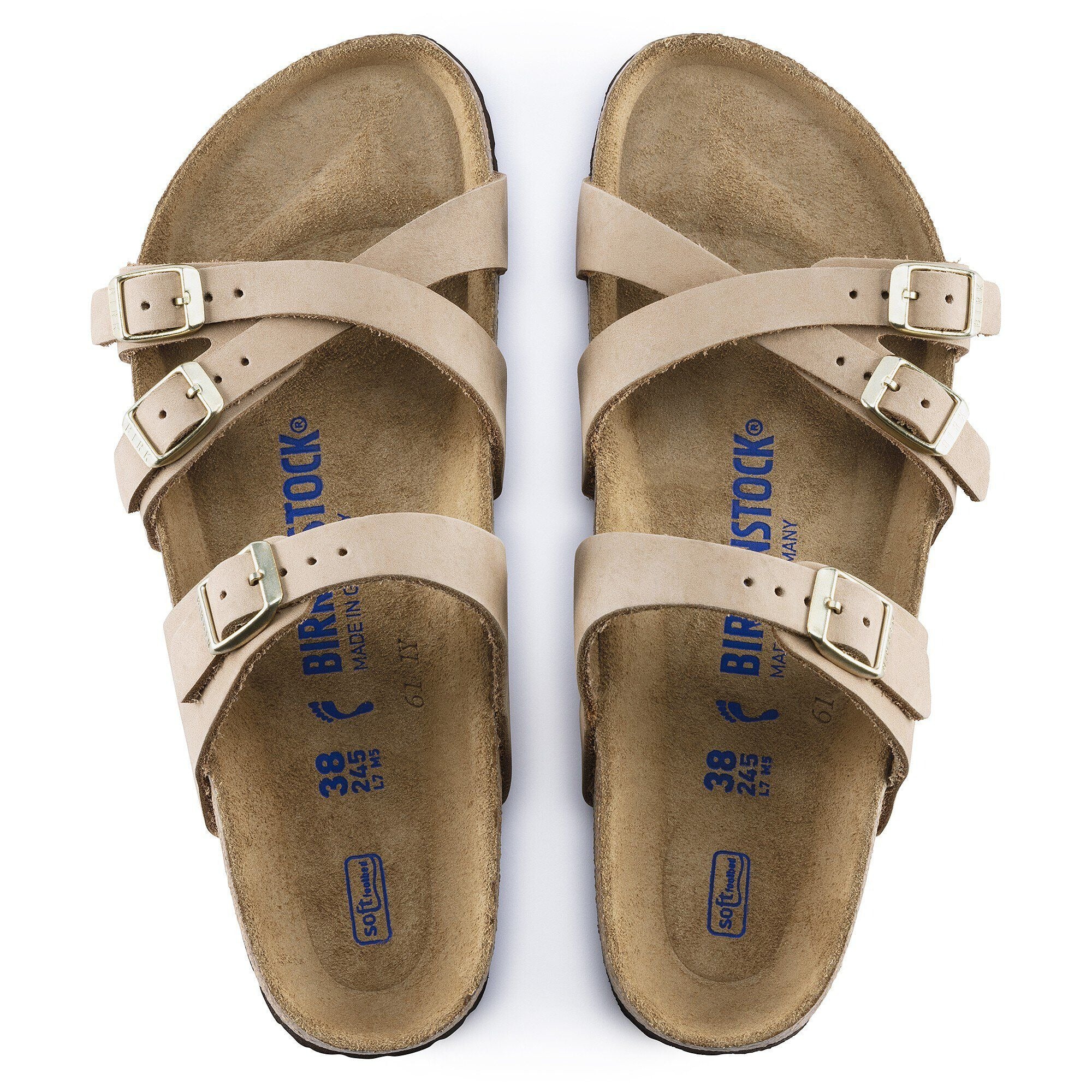 Franca | Soft Footbed | Nubuck Leather | Sandcastle - Image 4