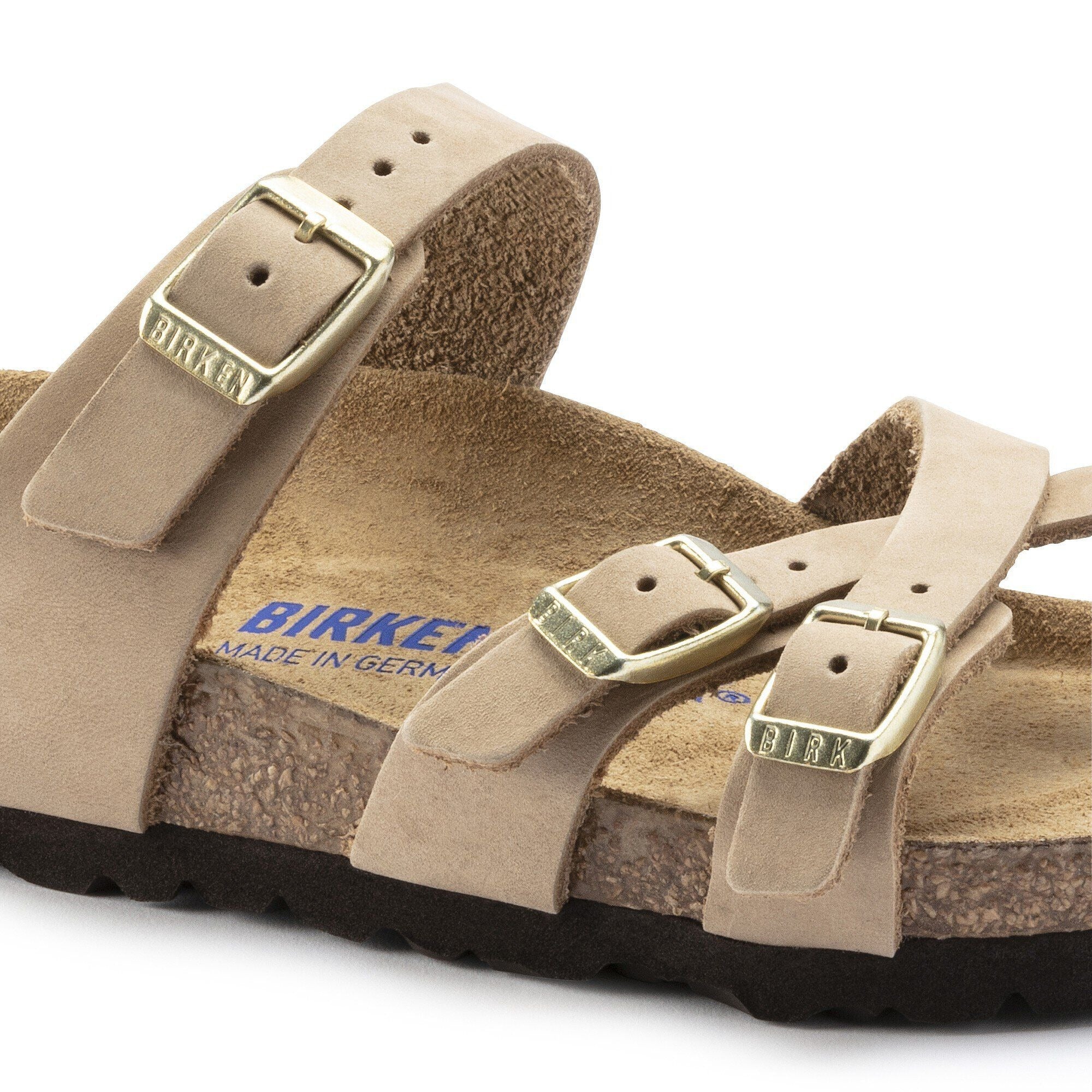 Franca | Soft Footbed | Nubuck Leather | Sandcastle - Image 7