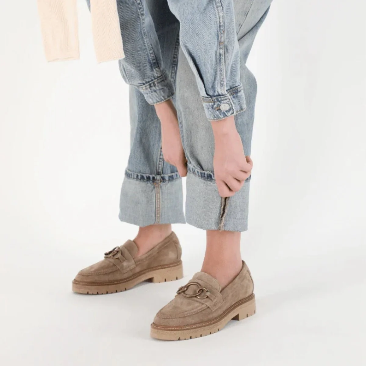 Fremont | Suede | Almond - Image 2